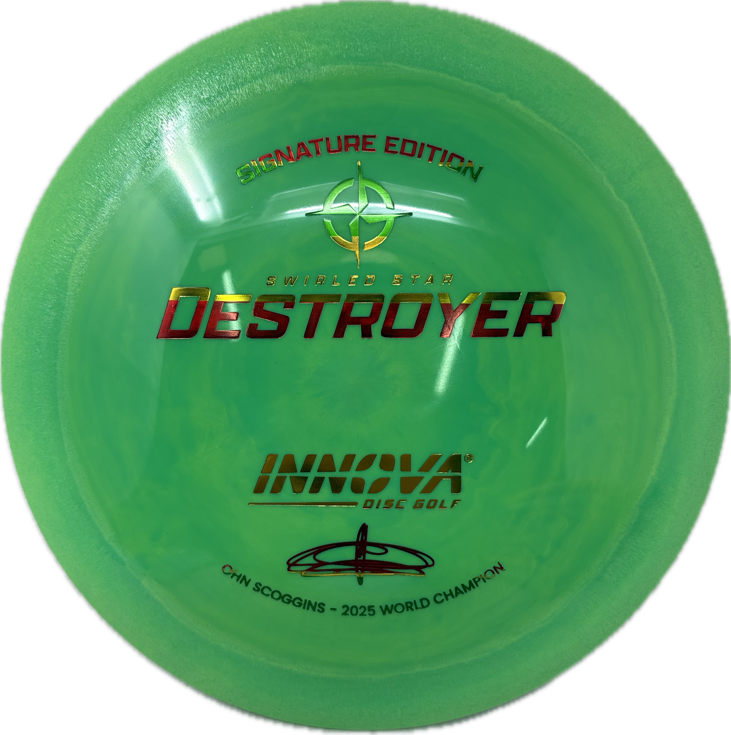 Swirled Star Destroyer | Ohn Scoggins Signature Edition-Innova-Foundation Disc Golf