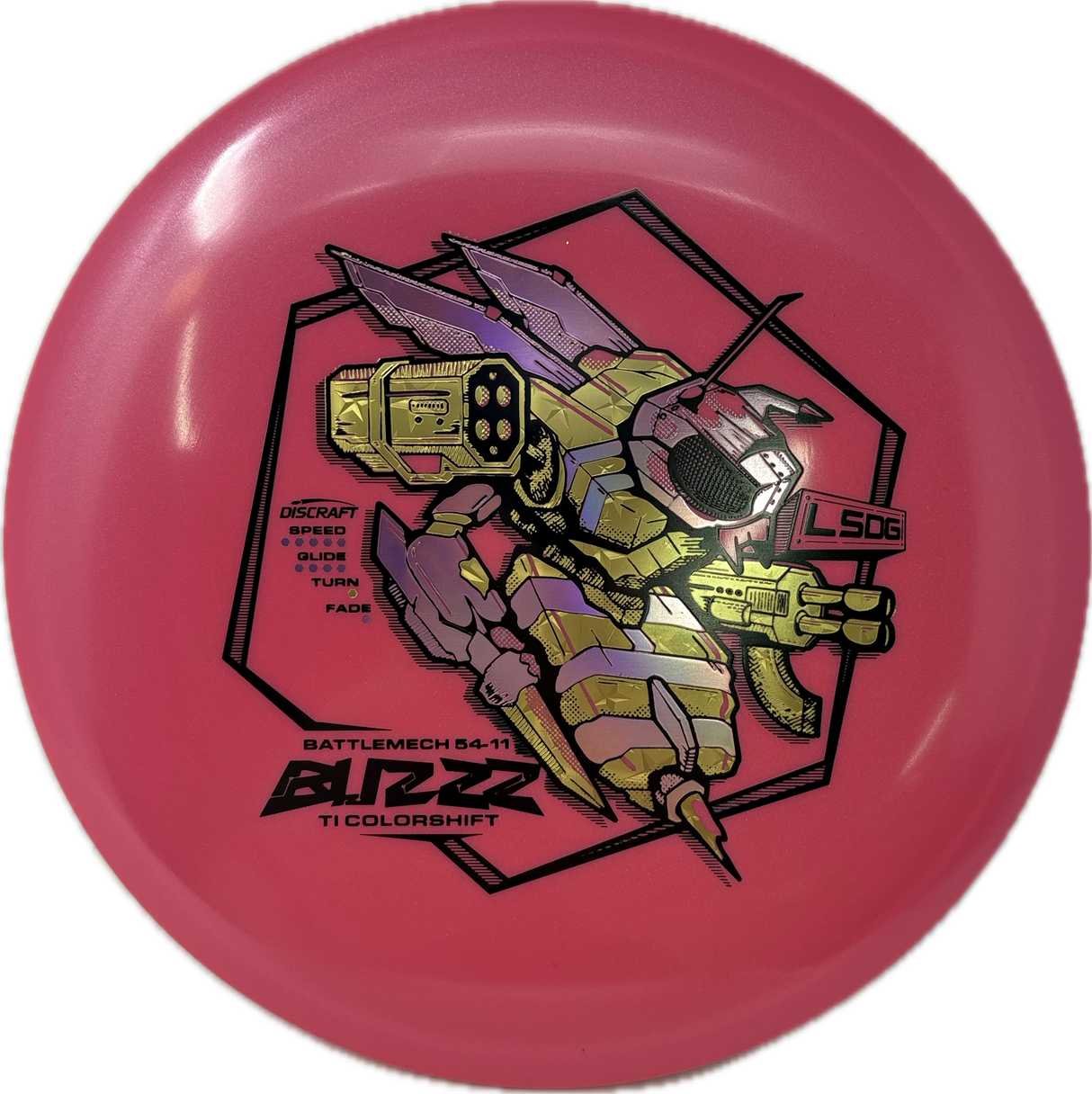 Ti ColorShift Buzzz | 2026 Ledgestone-Discraft-Foundation Disc Golf