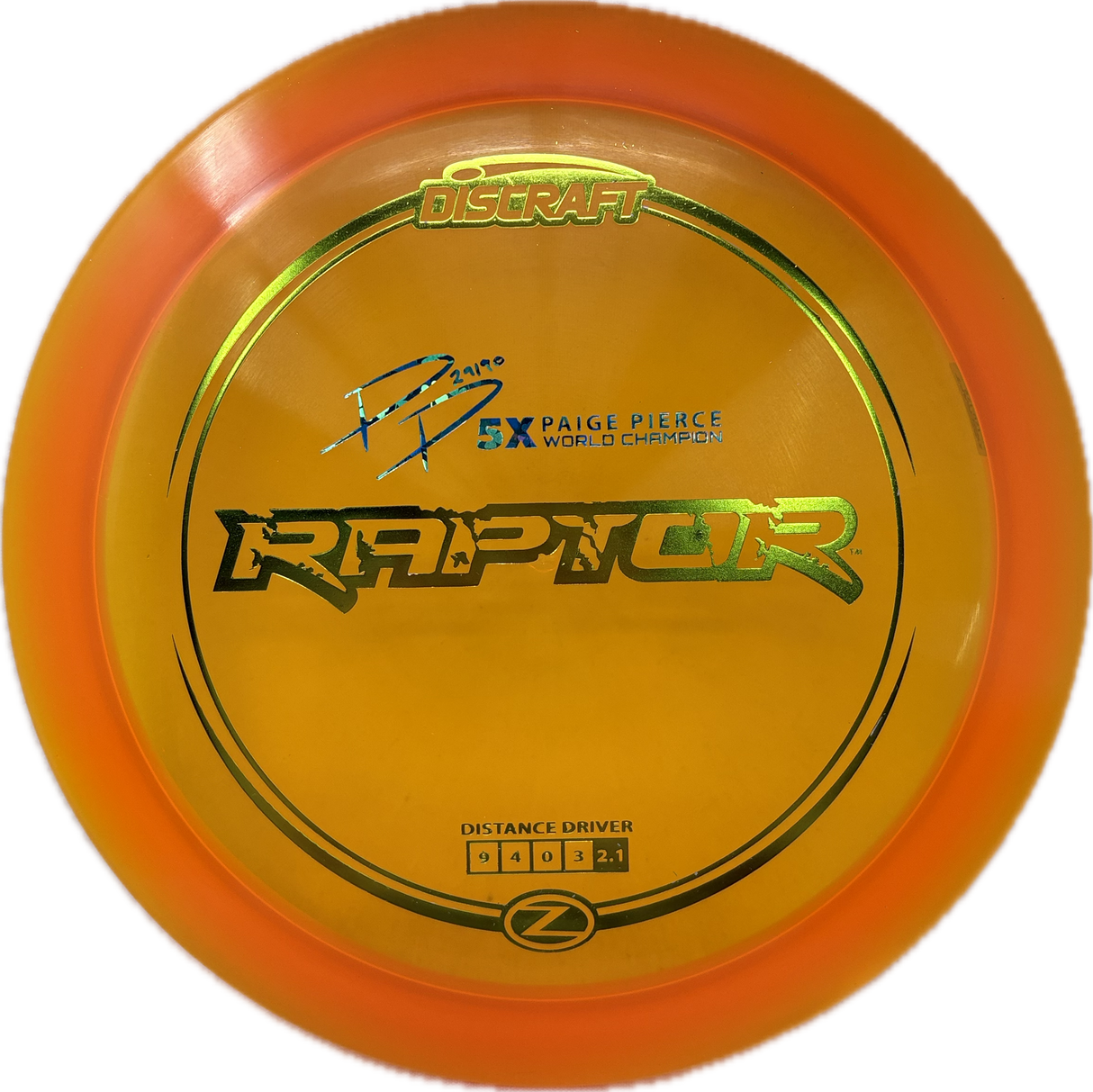 Raptor-Discraft-Foundation Disc Golf