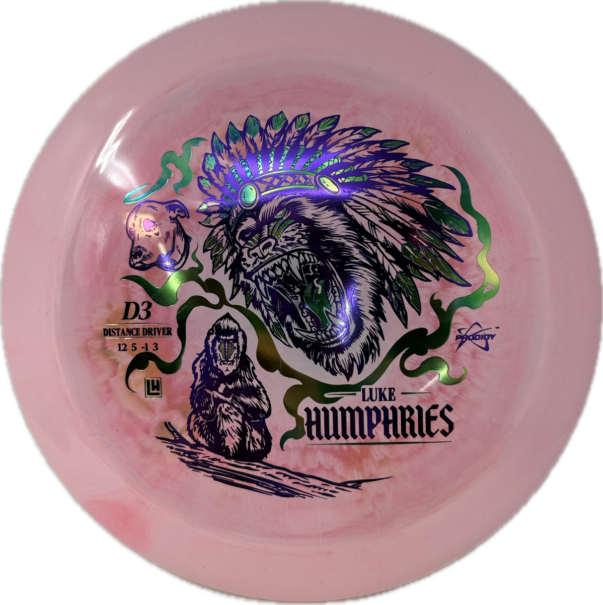 D3 | Luke Humphries Signature Series-Prodigy-Foundation Disc Golf