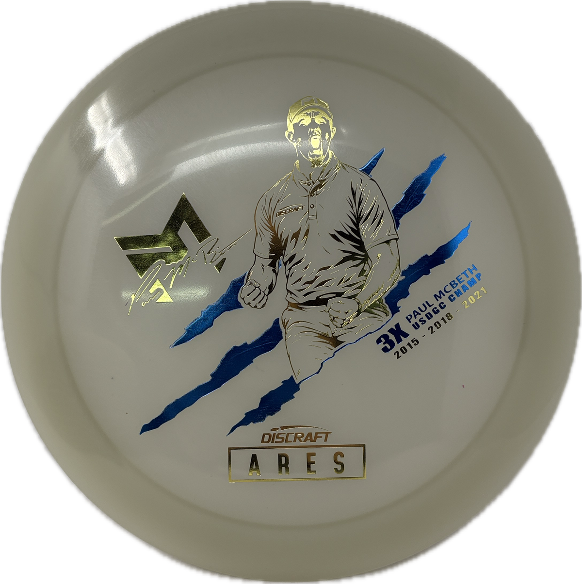 Ares | 3 Claw USDGC-Discraft-Foundation Disc Golf
