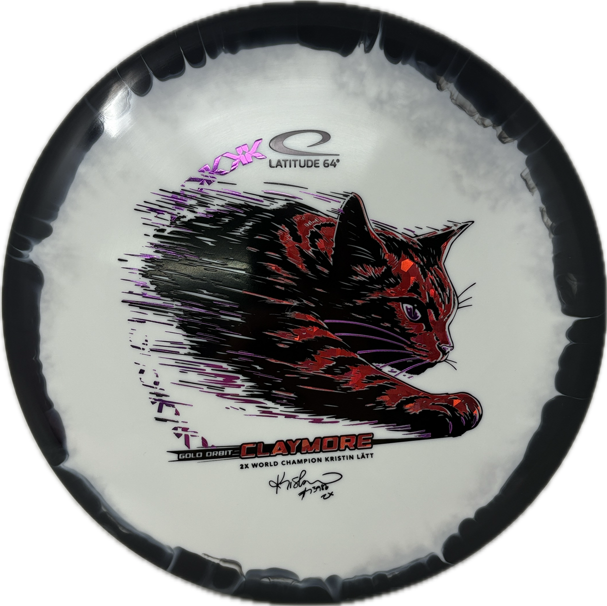Gold Orbit Claymore | Kristin Latt Team Series 2026-Latitude 64-Foundation Disc Golf