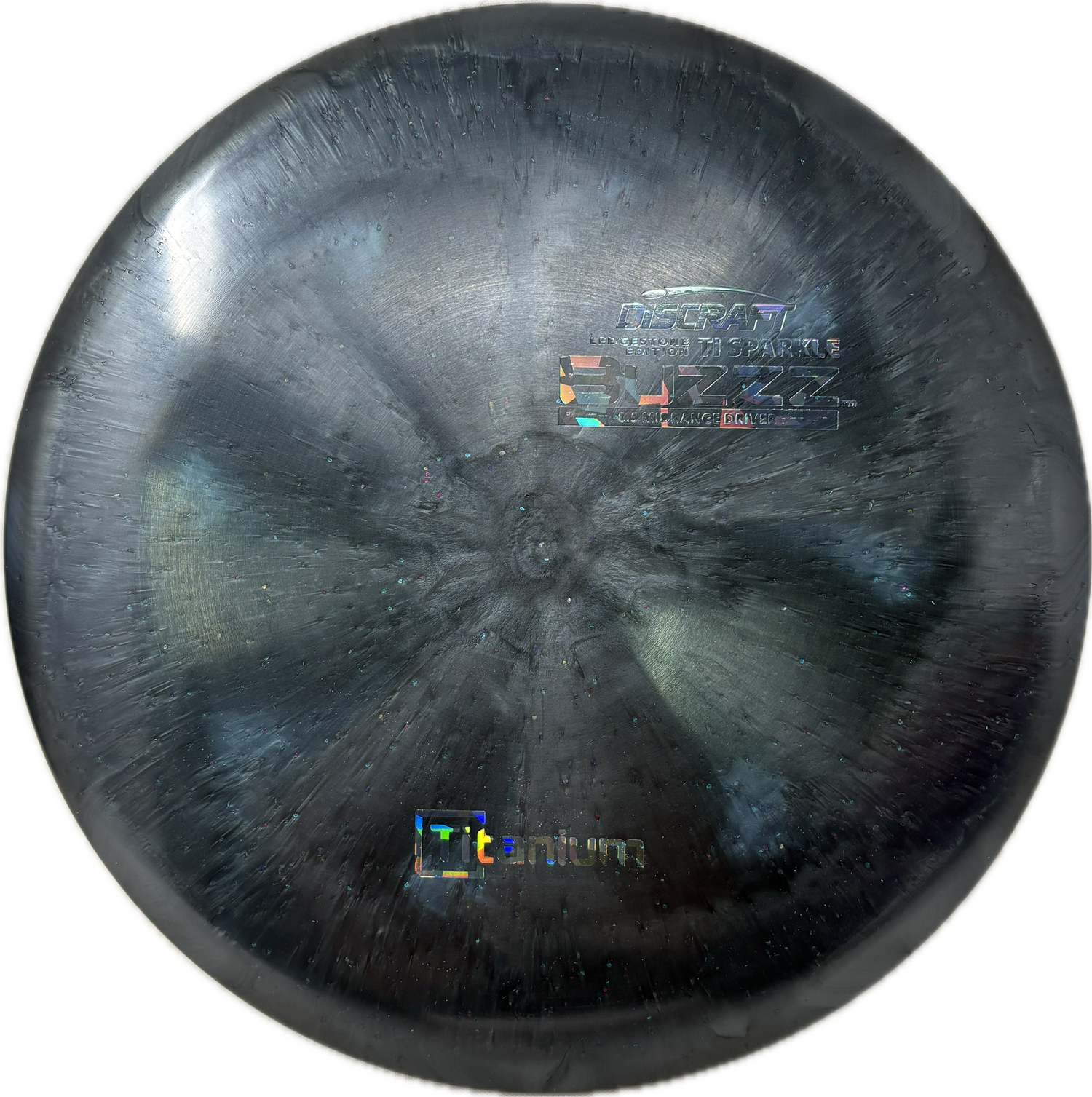 Ti Sparkle Buzzz | Ledgestone Wave 2-Ledgestone-Foundation Disc Golf