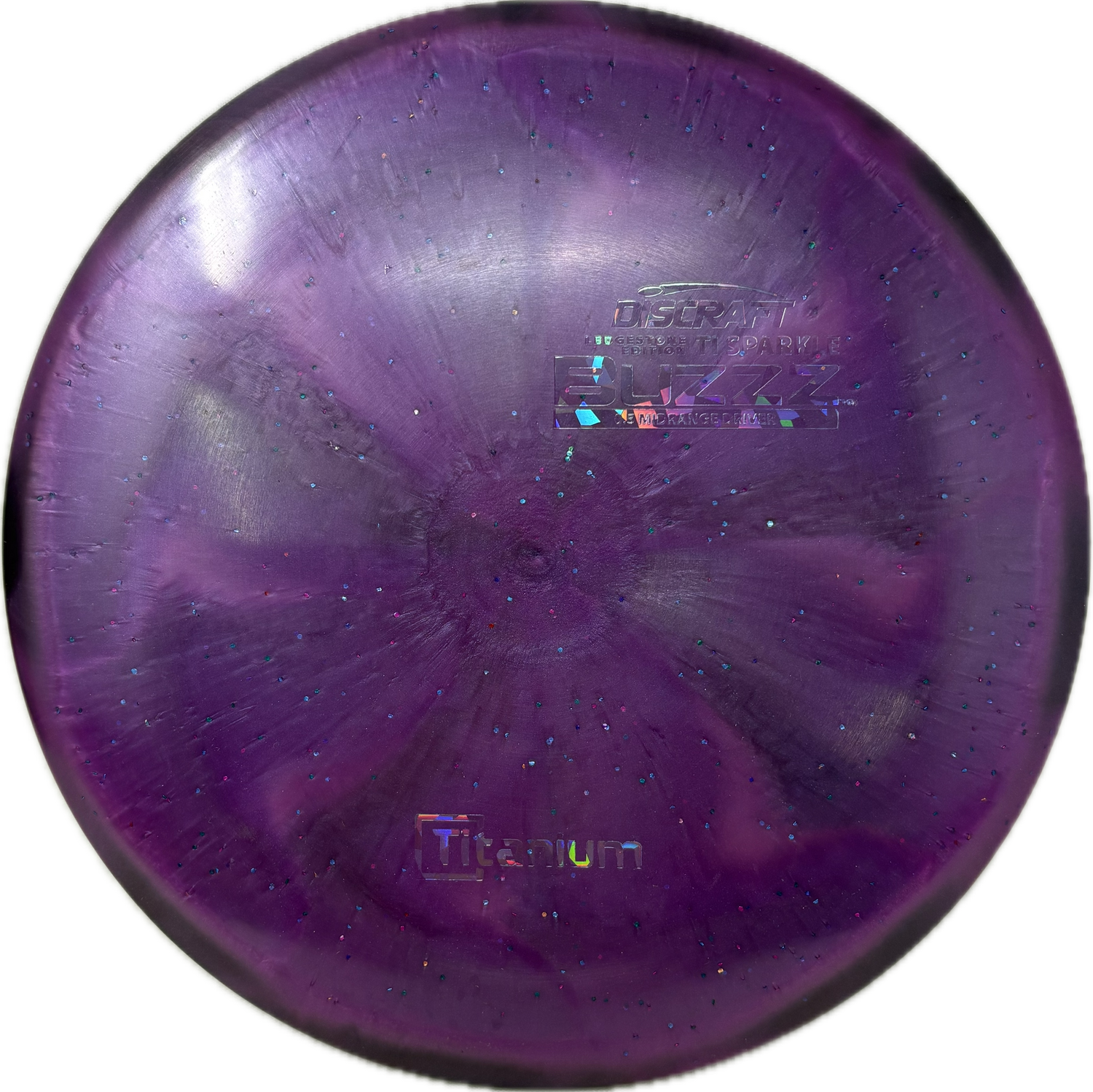Ti Sparkle Buzzz | Ledgestone Wave 2-Ledgestone-Foundation Disc Golf