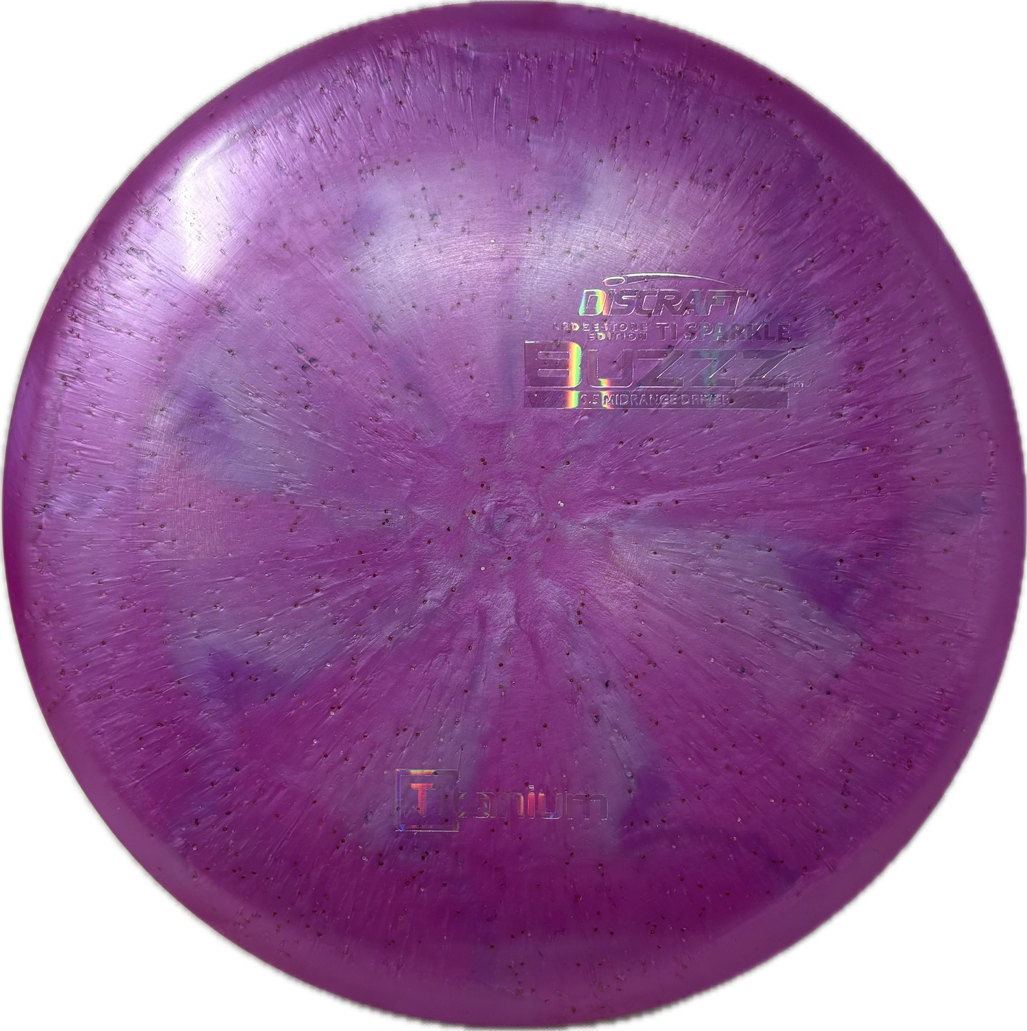 Ti Sparkle Buzzz | Ledgestone Wave 2-Ledgestone-Foundation Disc Golf
