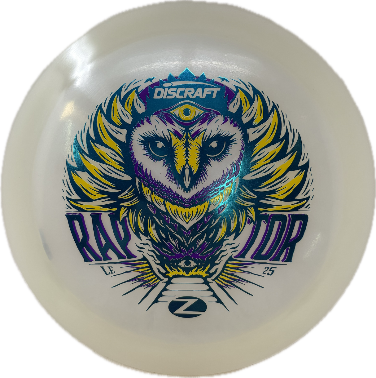 UV Z Raptor | Ledgestone Wave 3-Ledgestone-Foundation Disc Golf