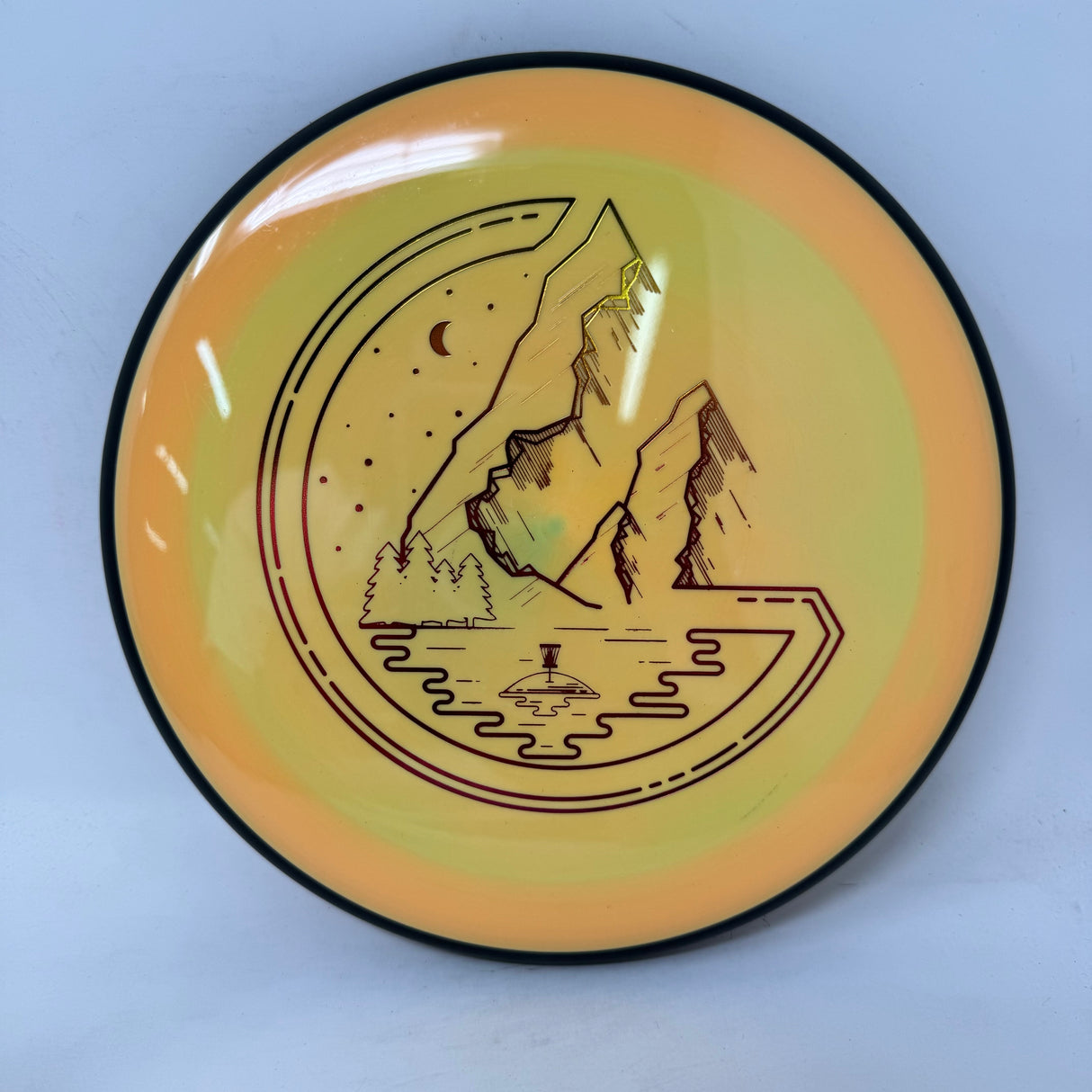 Watt - FDG Mountain Stamp-MVP-Foundation Disc Golf
