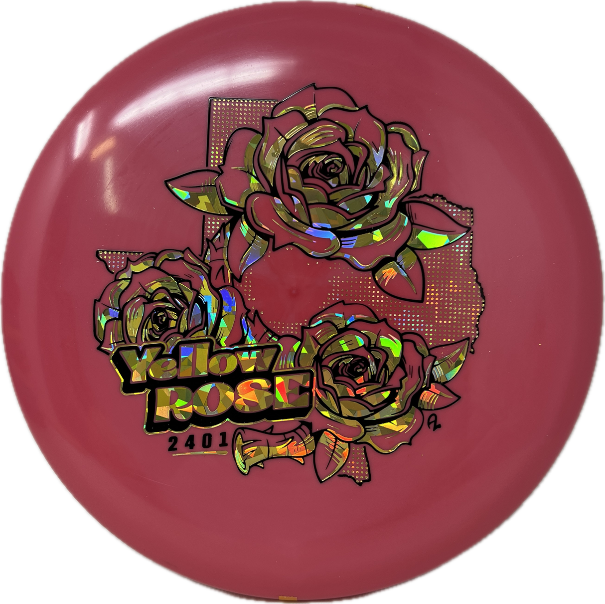 Yellow Rose-Lonestar-Foundation Disc Golf