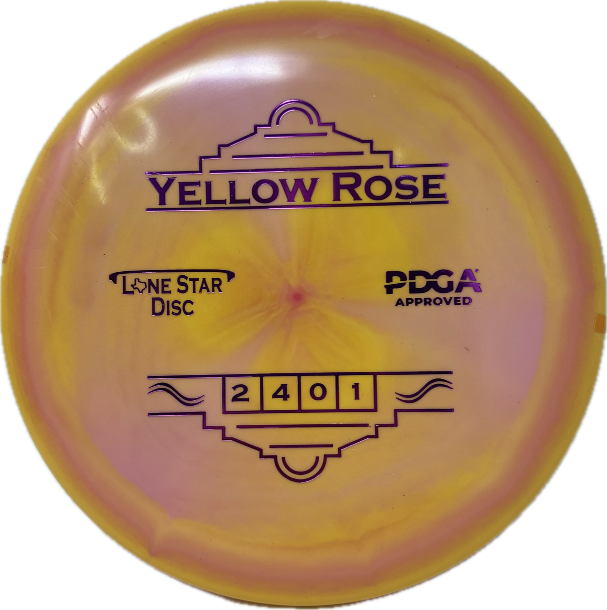 Yellow Rose-Lonestar-Foundation Disc Golf