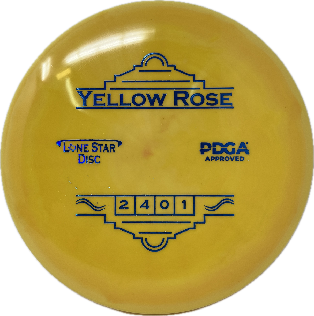 Yellow Rose-Lonestar-Foundation Disc Golf