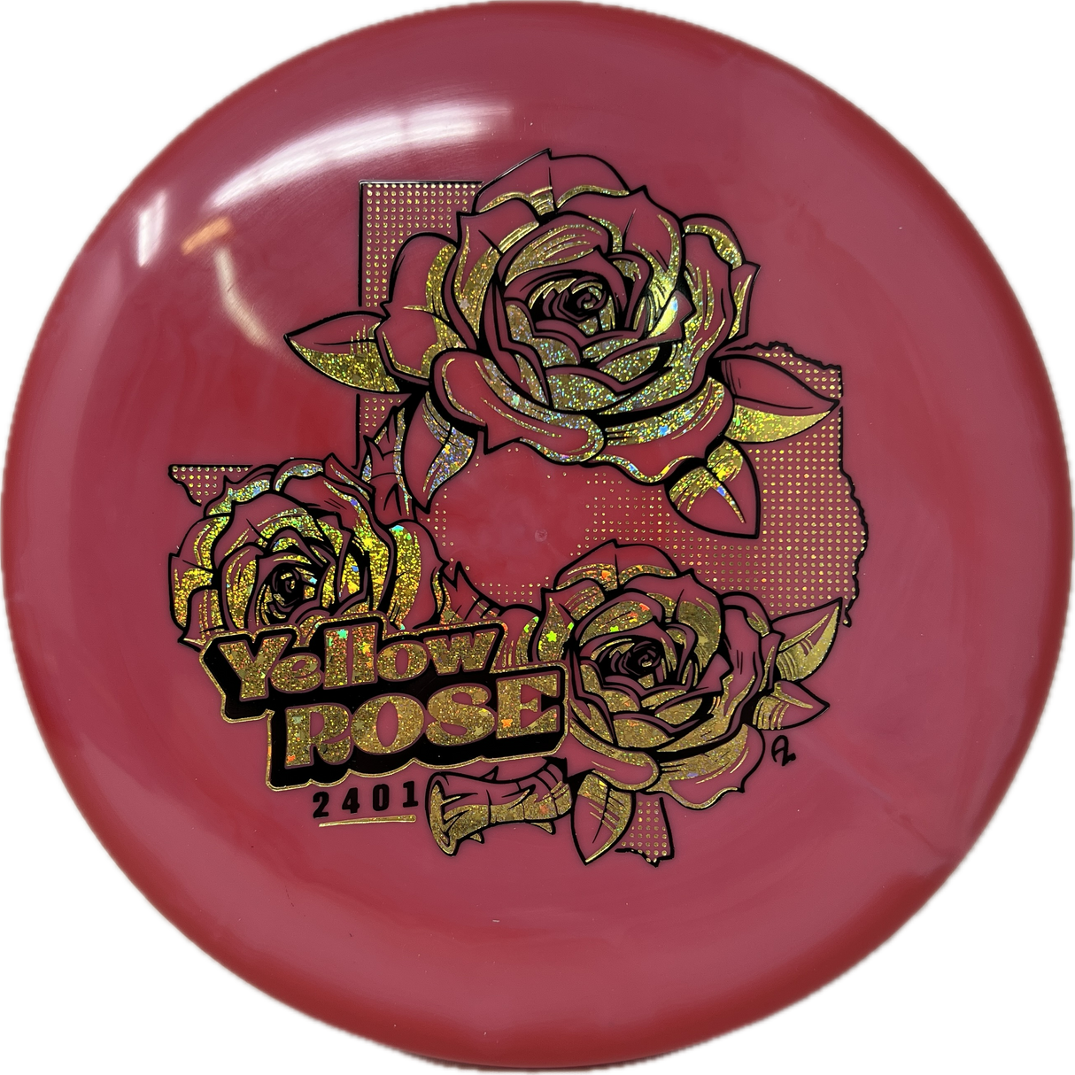 Yellow Rose-Lonestar-Foundation Disc Golf