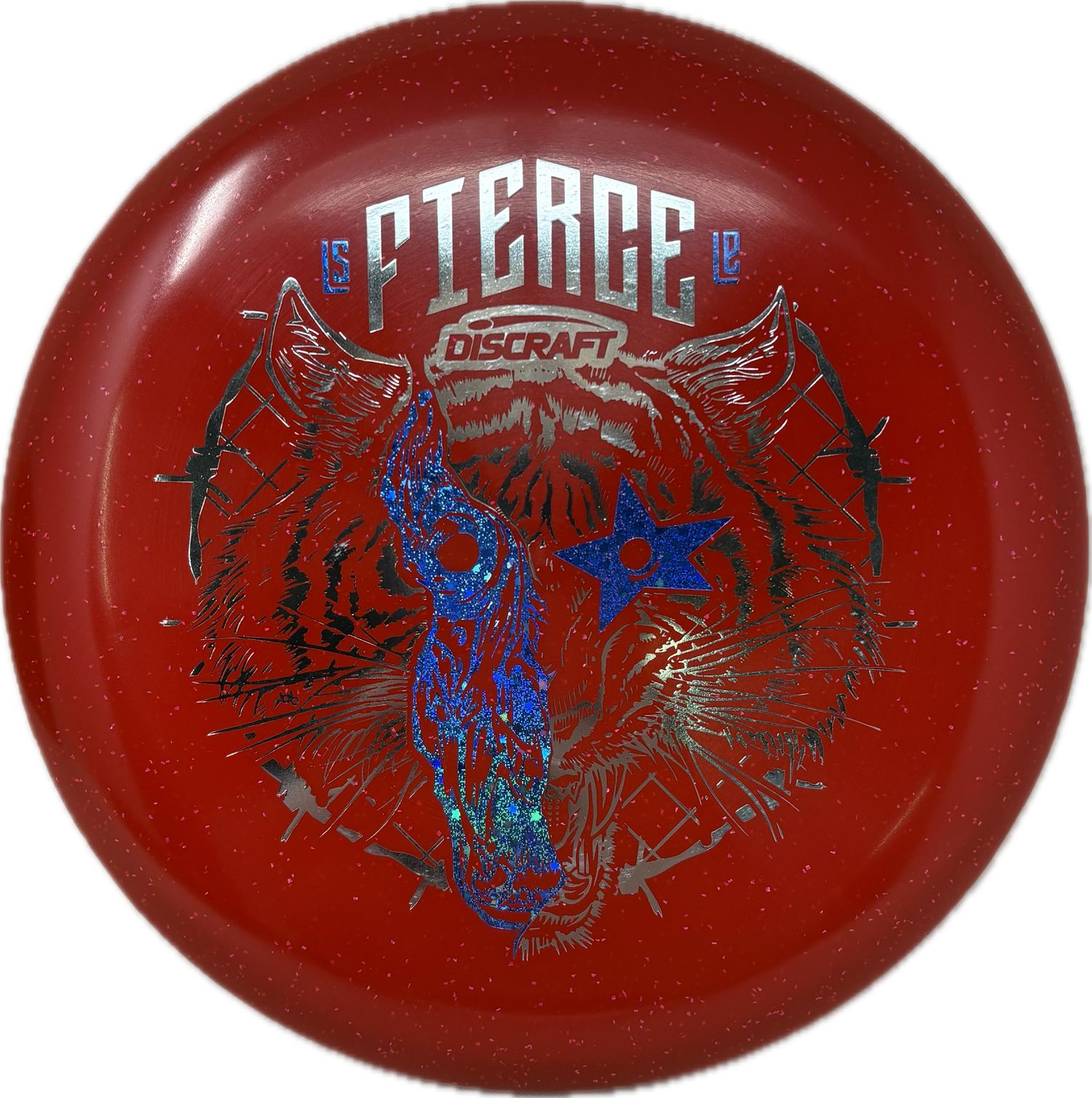Z Glo Sparkle Fierce | Ledgestone Wave 2-Ledgestone-Foundation Disc Golf