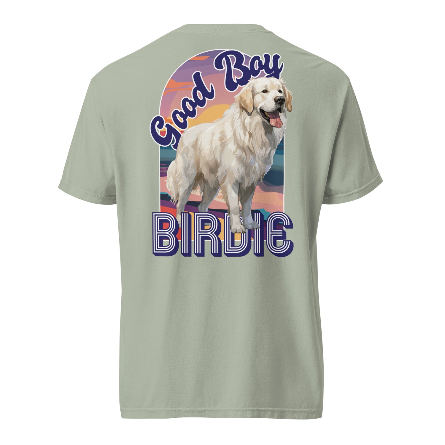 Good Boy Birdie garment-dyed heavyweight t-shirt
