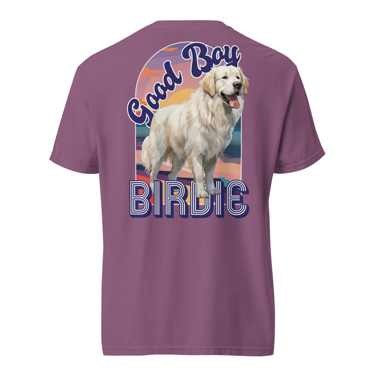 Good Boy Birdie garment-dyed heavyweight t-shirt
