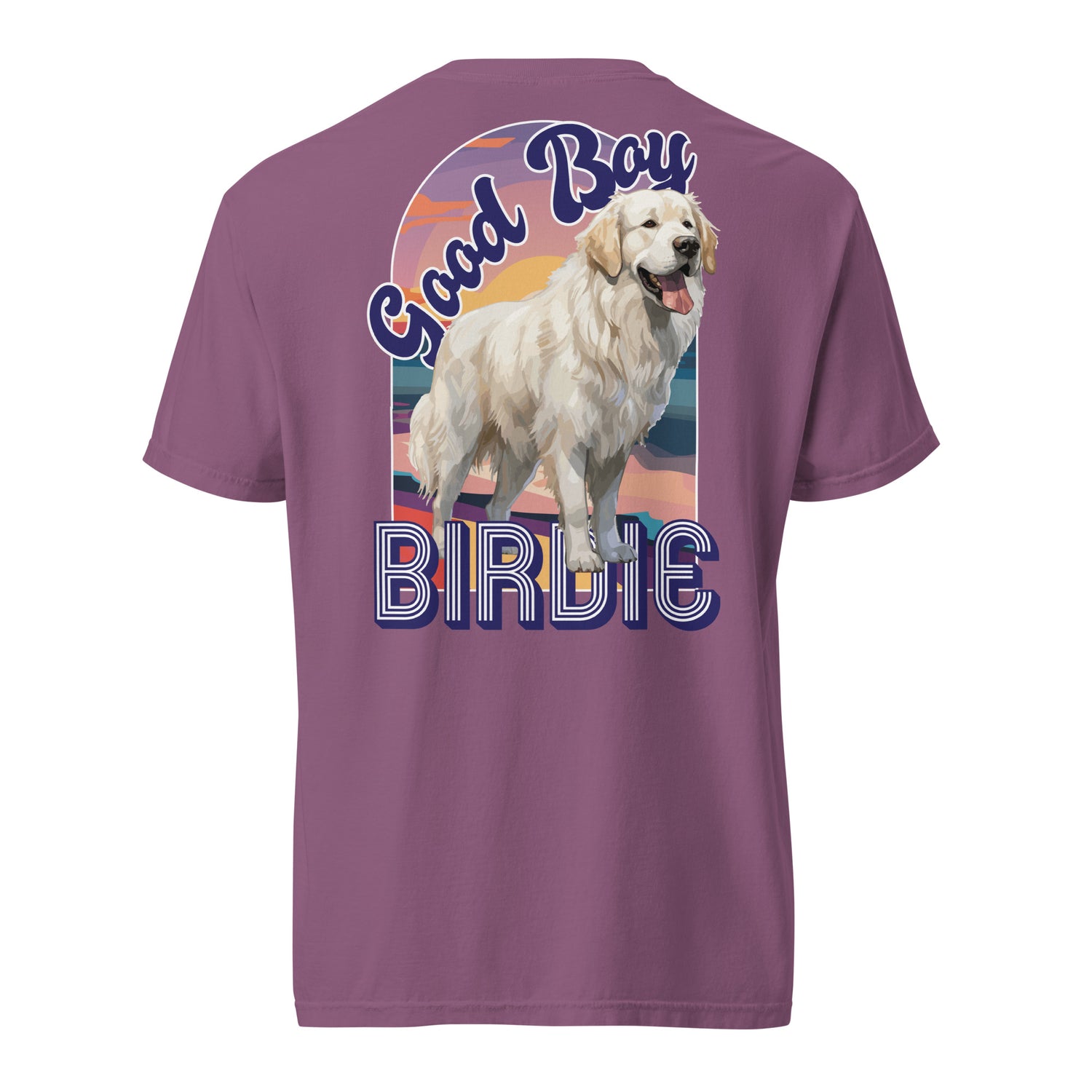 Good Boy Birdie garment-dyed heavyweight t-shirt