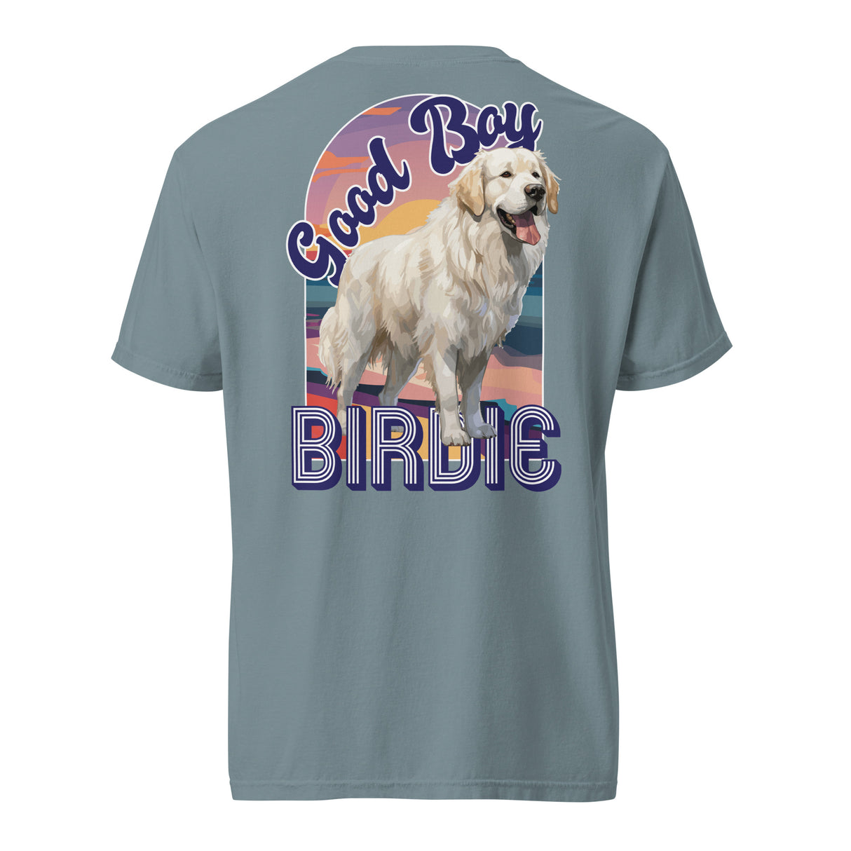 Good Boy Birdie garment-dyed heavyweight t-shirt