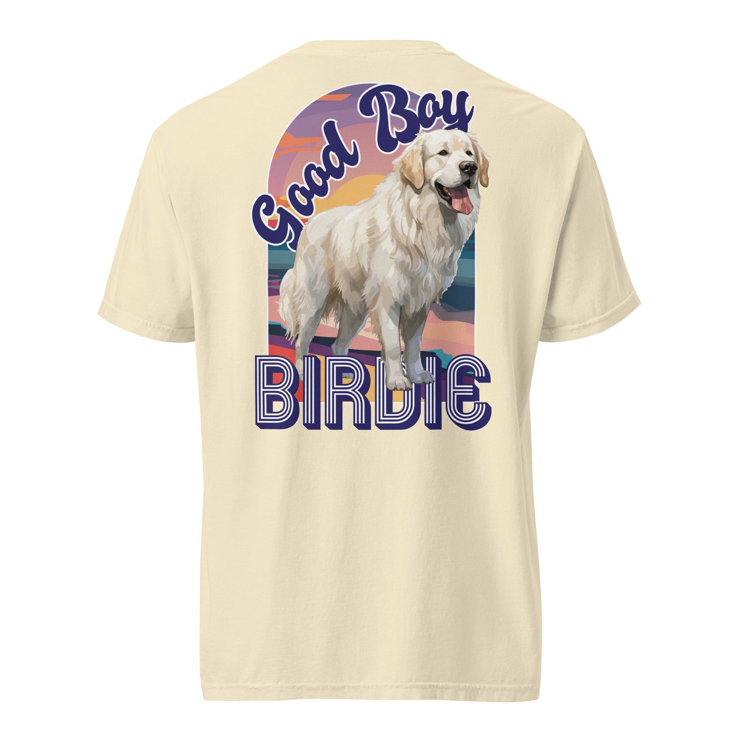 Good Boy Birdie garment-dyed heavyweight t-shirt