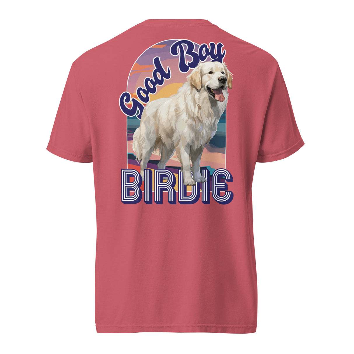 Good Boy Birdie garment-dyed heavyweight t-shirt