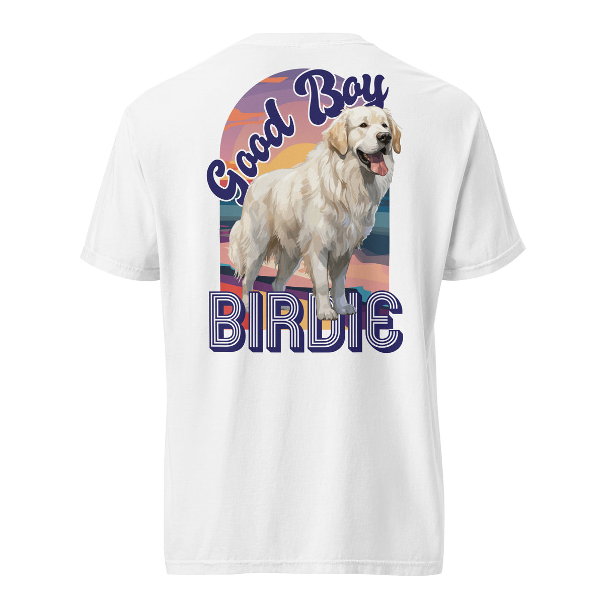 Good Boy Birdie garment-dyed heavyweight t-shirt
