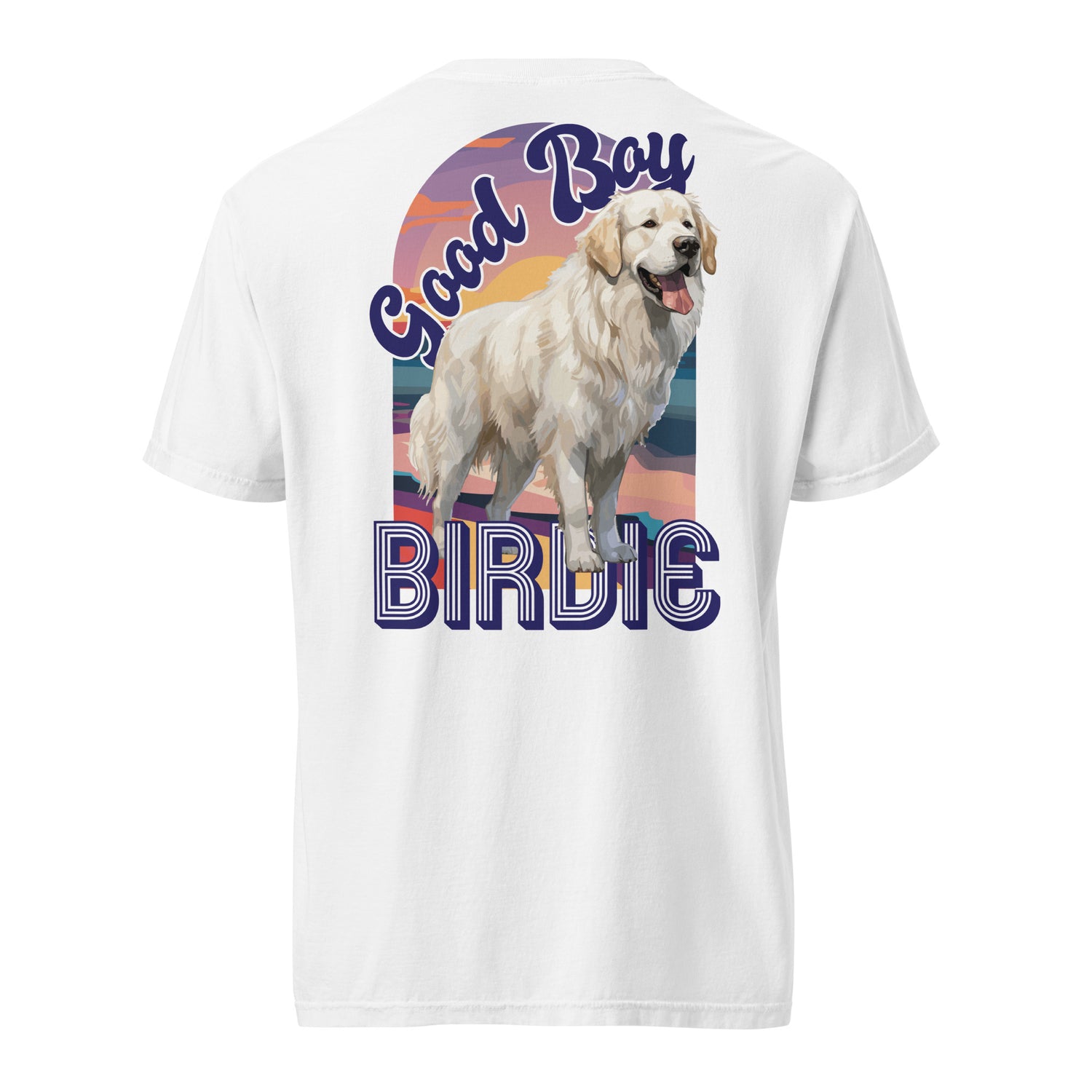 Good Boy Birdie garment-dyed heavyweight t-shirt