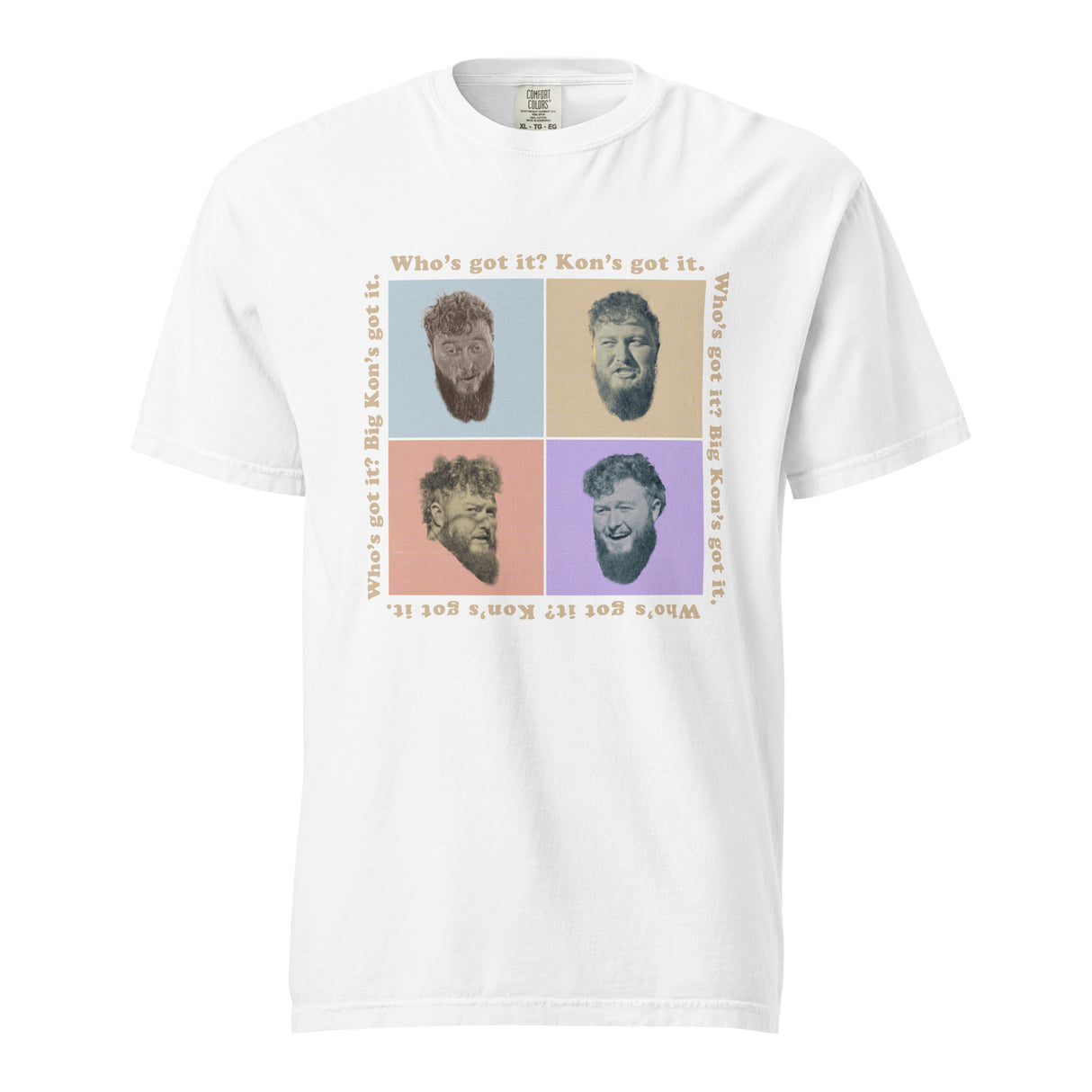 Kons Got It Unisex garment-dyed heavyweight t-shirt