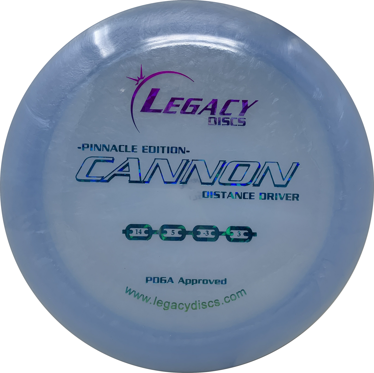 Cannon-Legacy Discs-Foundation Disc Golf