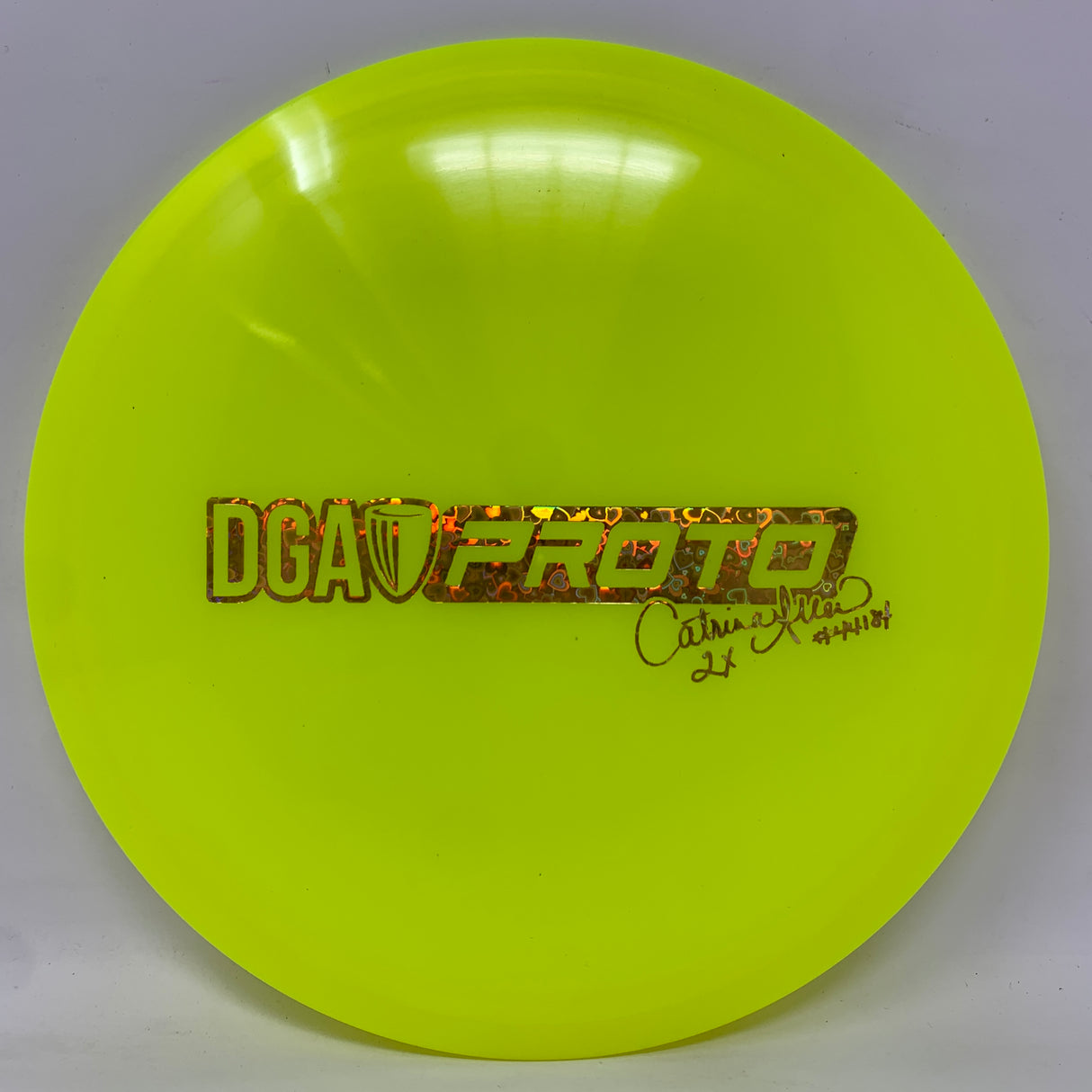 Catrina Allen Proto Driver-DGA-Foundation Disc Golf