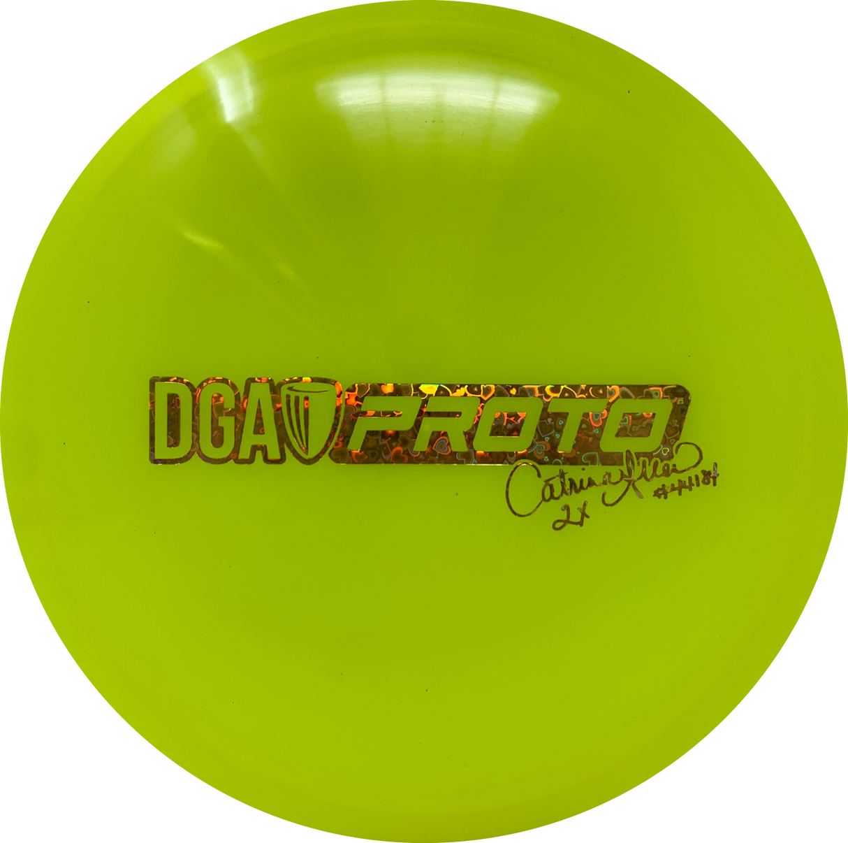 Catrina Allen Proto Driver-DGA-Foundation Disc Golf