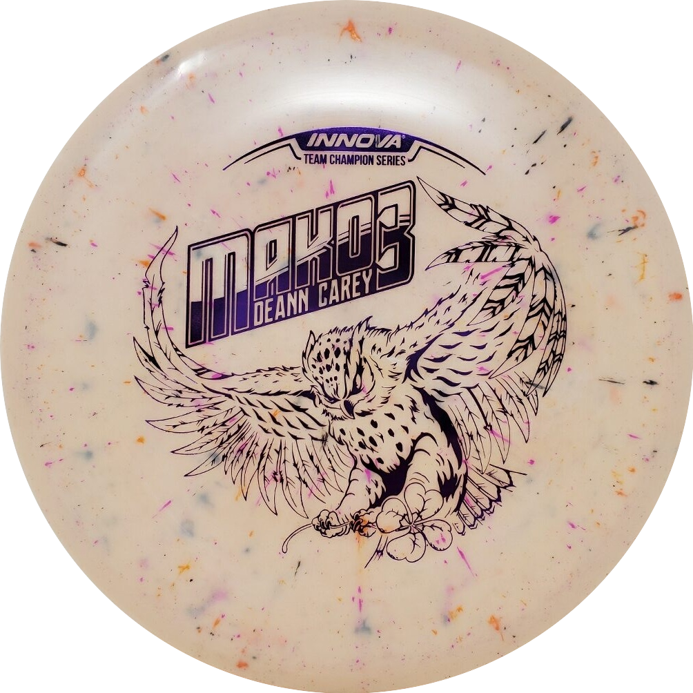 Deann Carey Mako3-Innova-Foundation Disc Golf