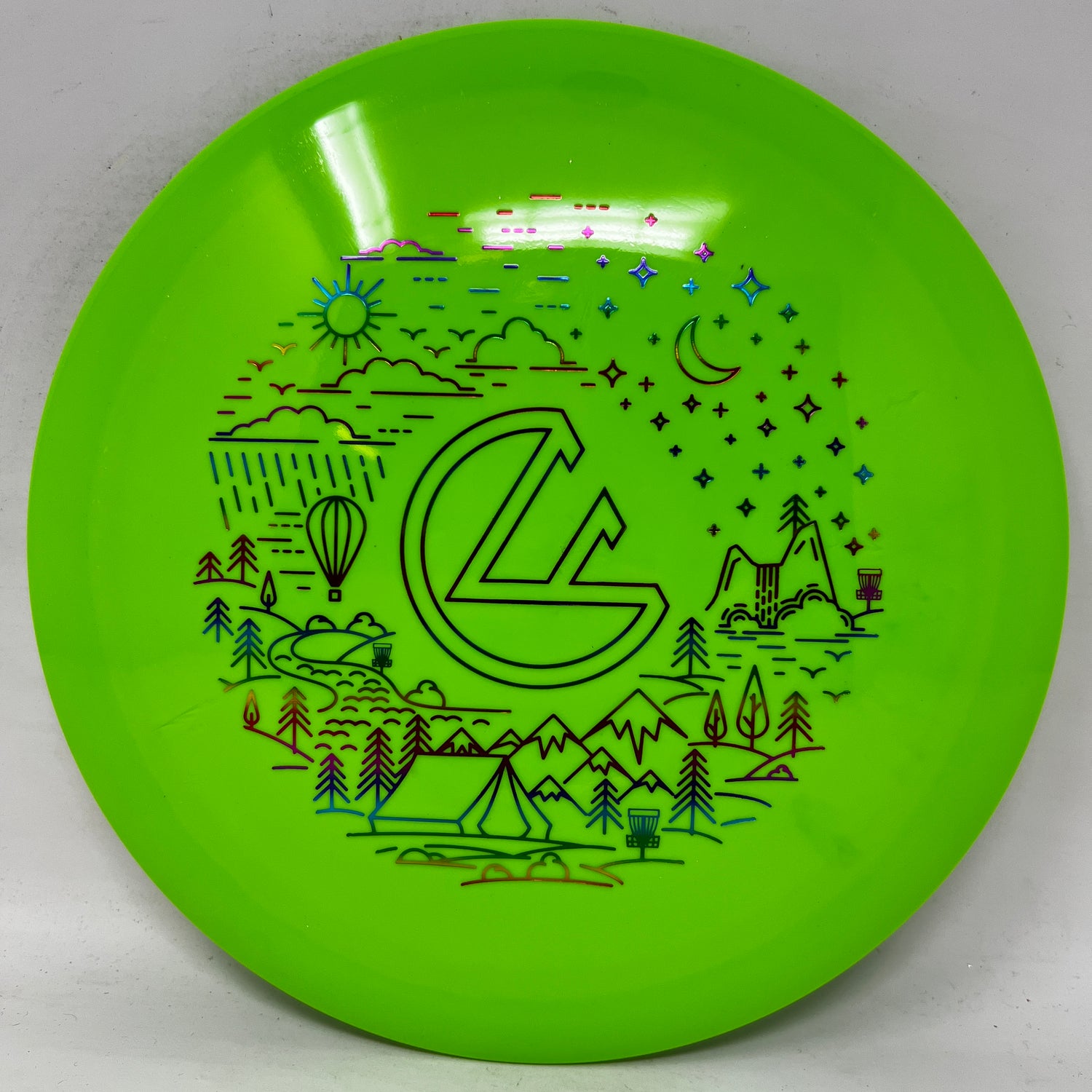 Foundation Summer Stamp Destroyer-Innova-Foundation Disc Golf