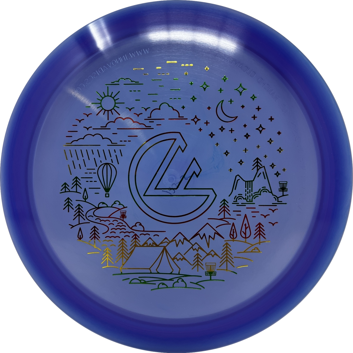 Foundation Summer Stamp Firebird-Innova-Foundation Disc Golf