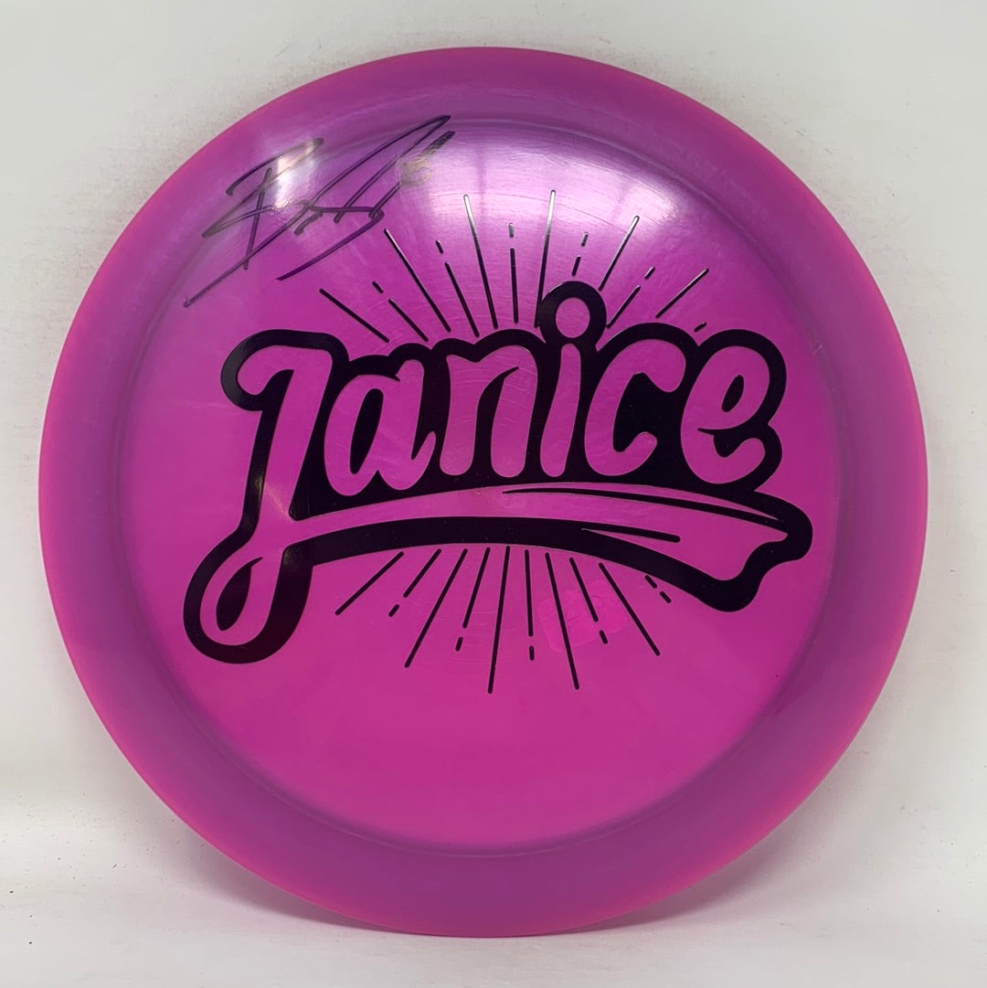 Janice Thrasher Signed-Discraft-Foundation Disc Golf