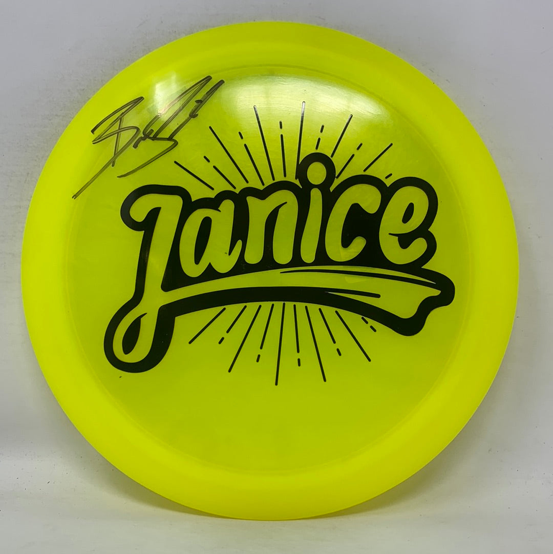 Janice Thrasher Signed-Discraft-Foundation Disc Golf