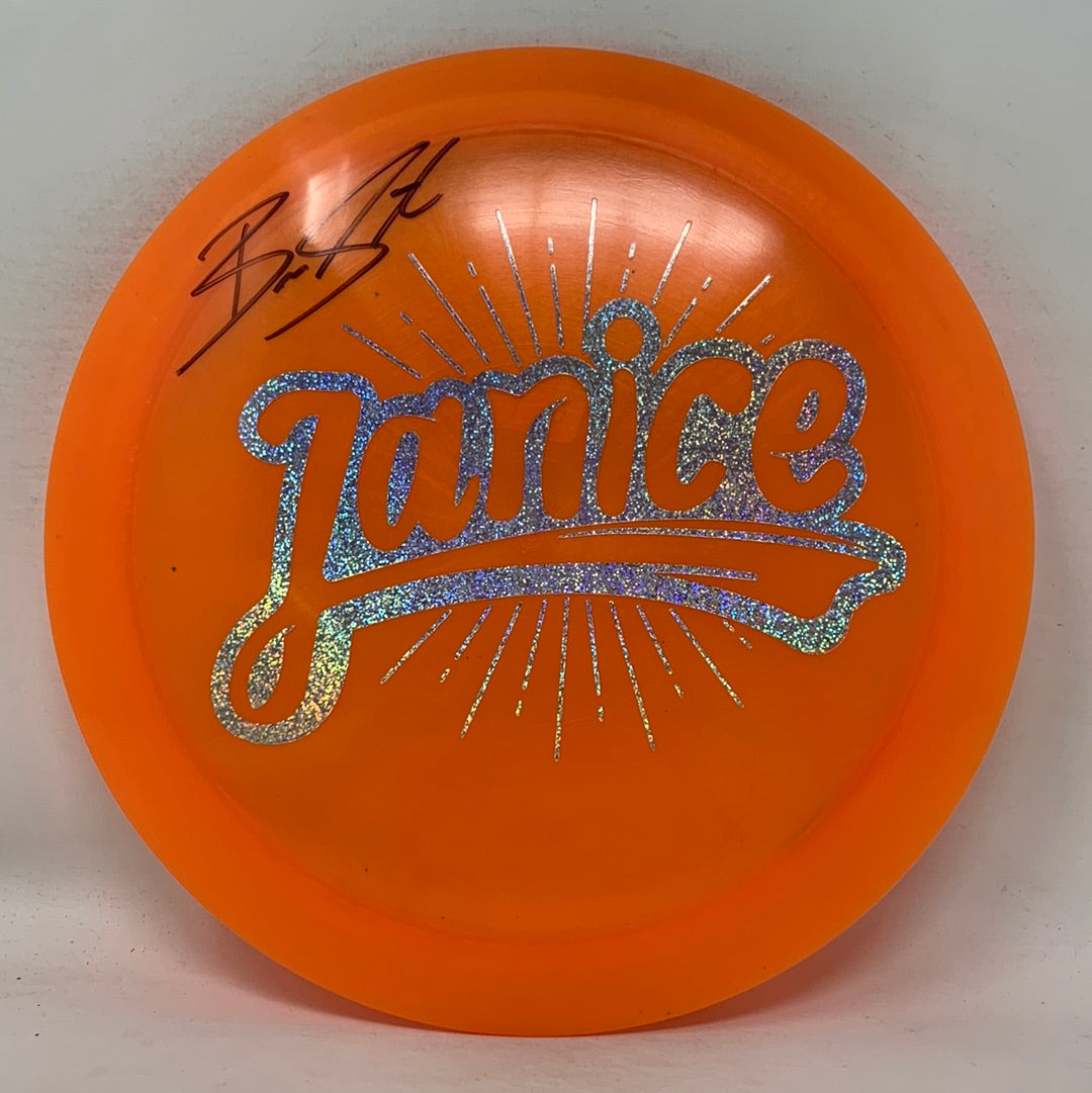 Janice Thrasher Signed-Discraft-Foundation Disc Golf