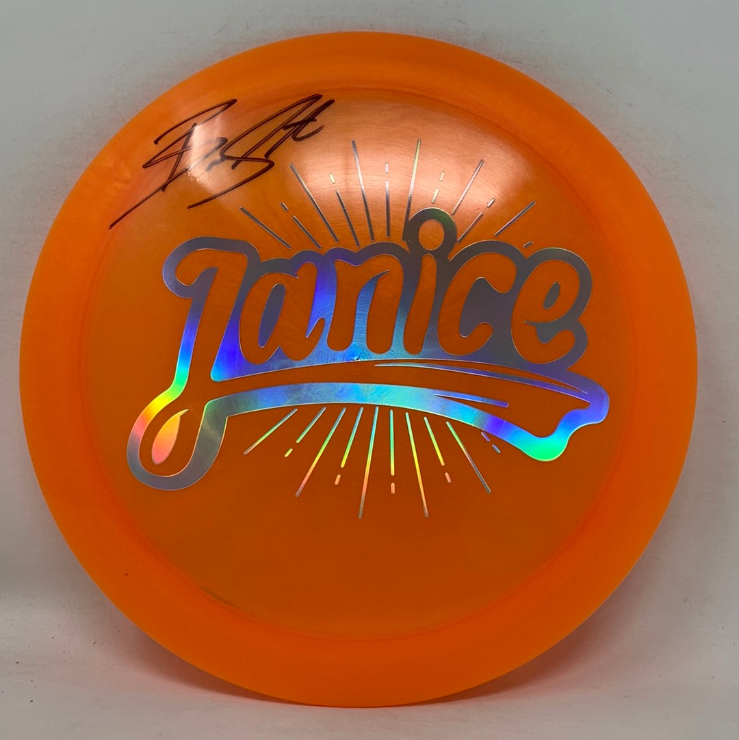 Janice Thrasher Signed-Discraft-Foundation Disc Golf