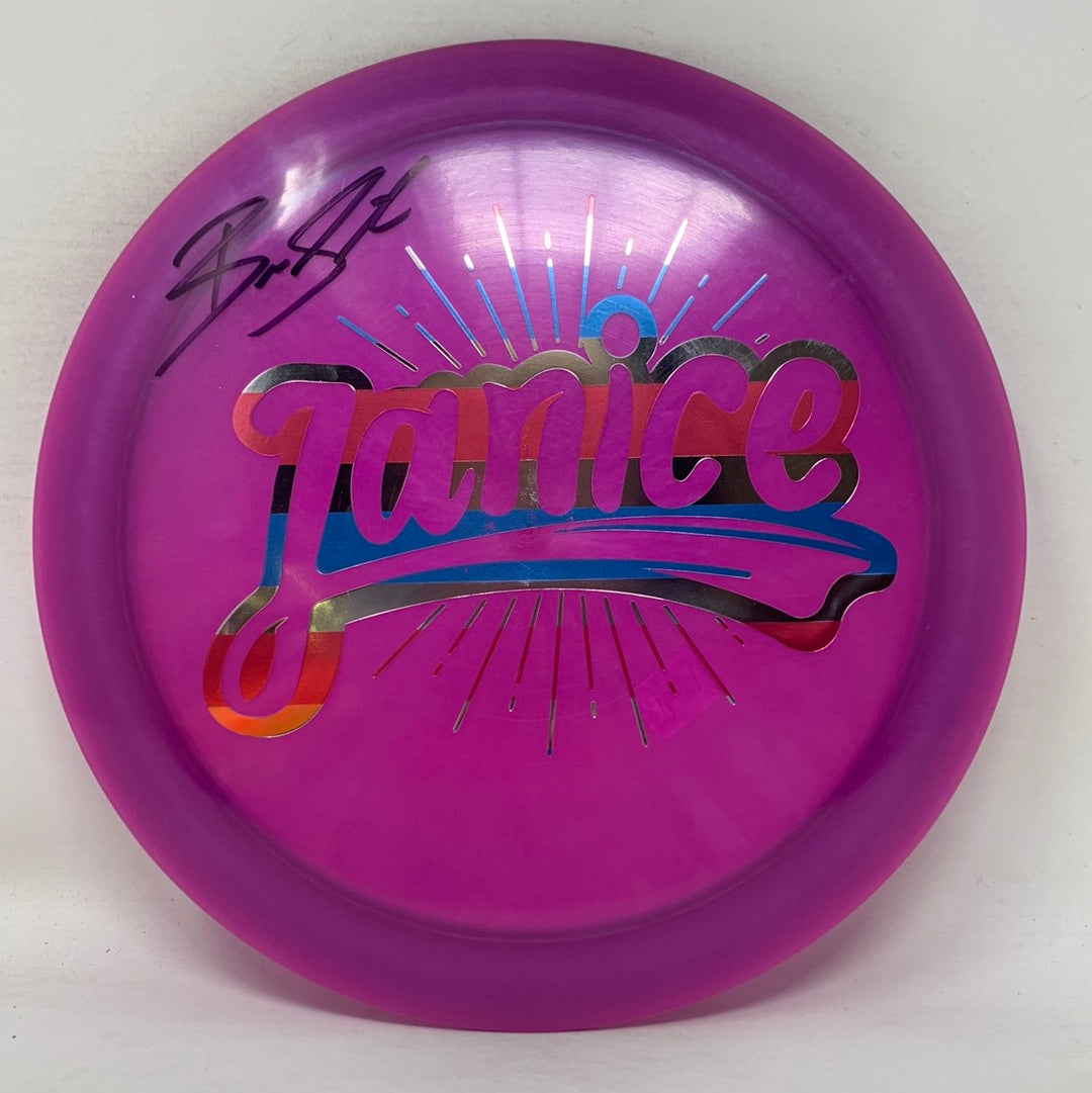 Janice Thrasher Signed-Discraft-Foundation Disc Golf
