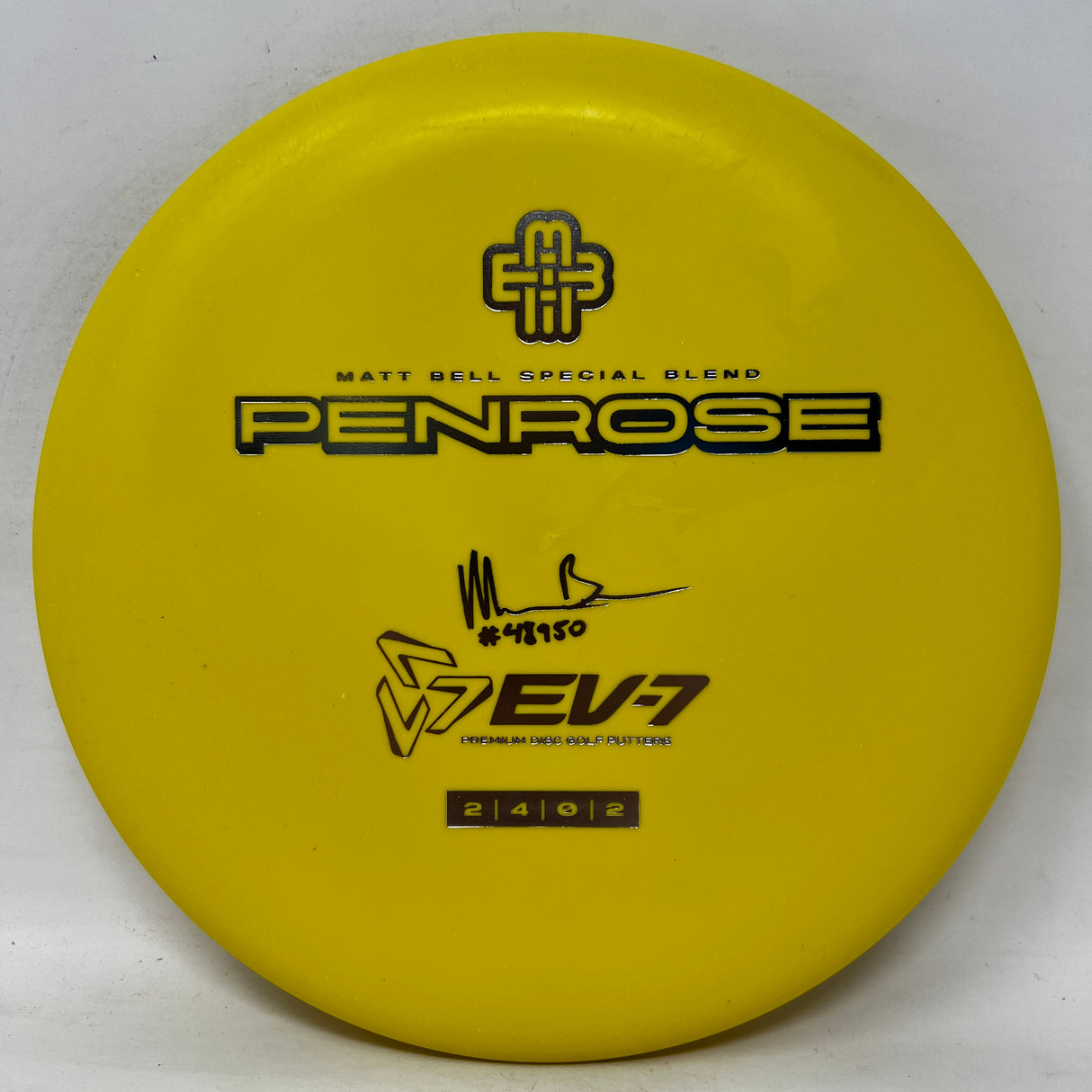 Matt Bell Penrose-EV-7-Foundation Disc Golf