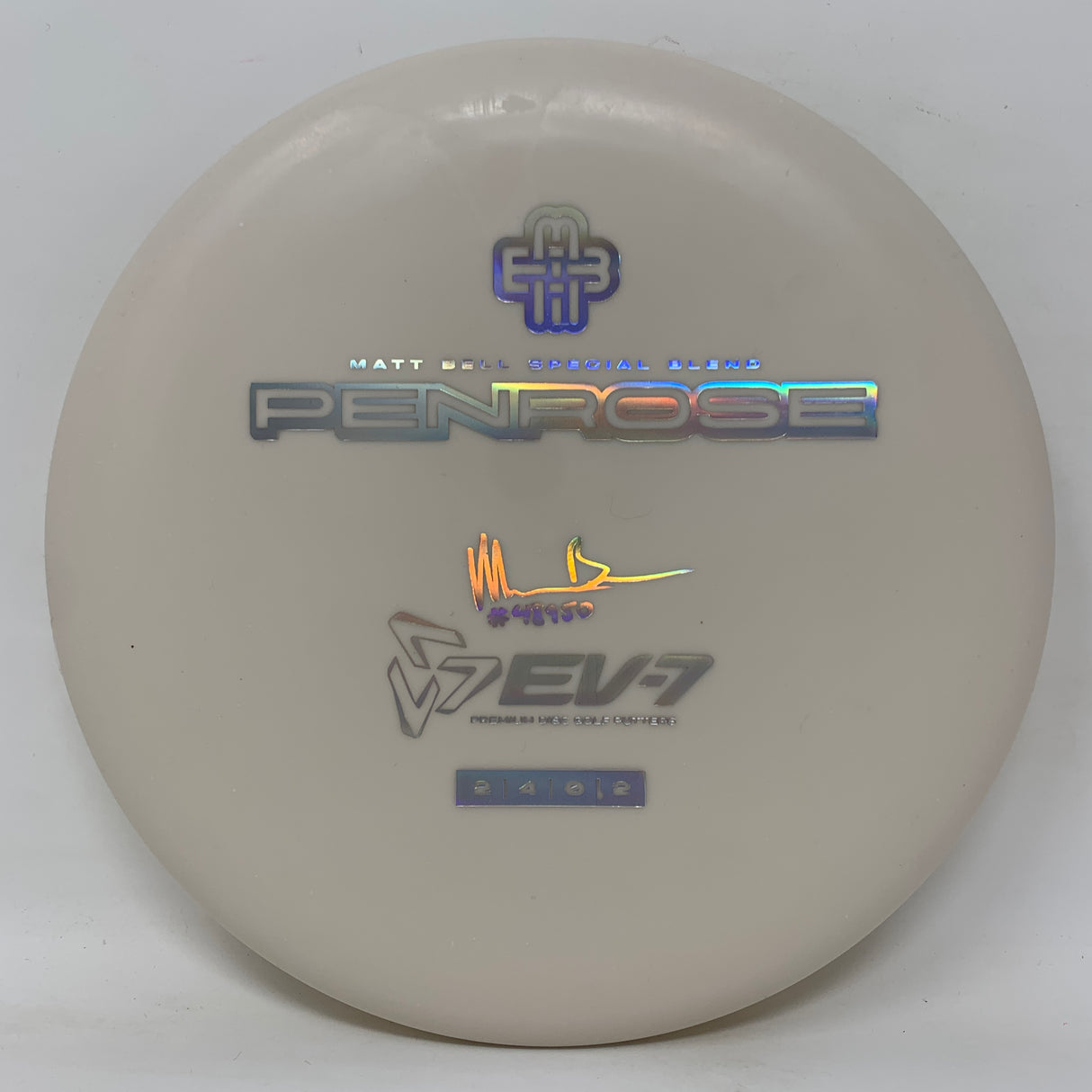 Matt Bell Penrose-EV-7-Foundation Disc Golf