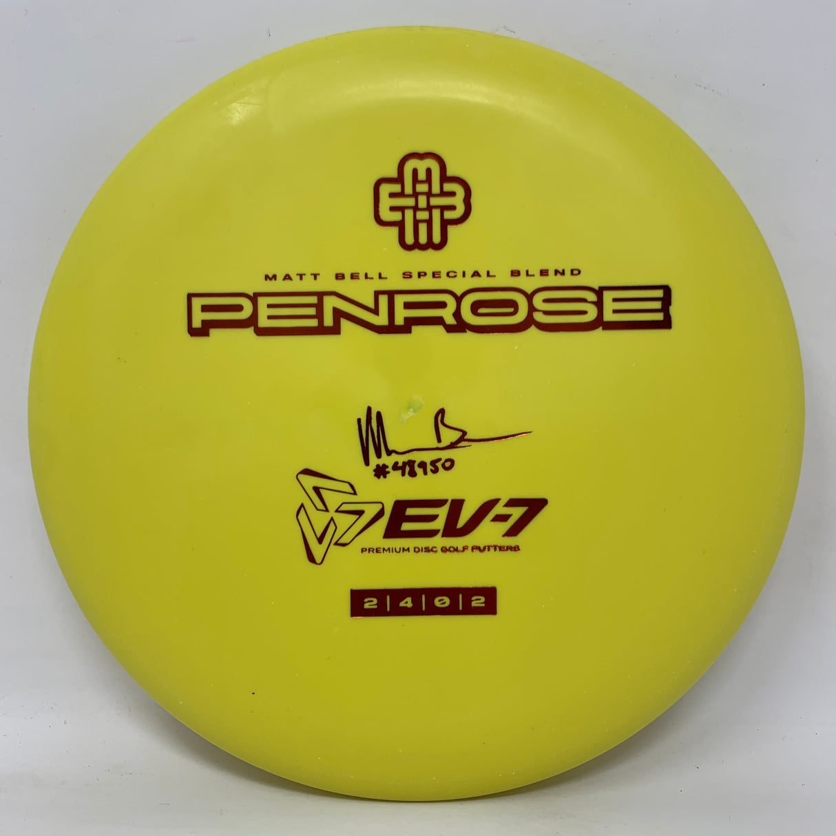 Matt Bell Penrose-EV-7-Foundation Disc Golf