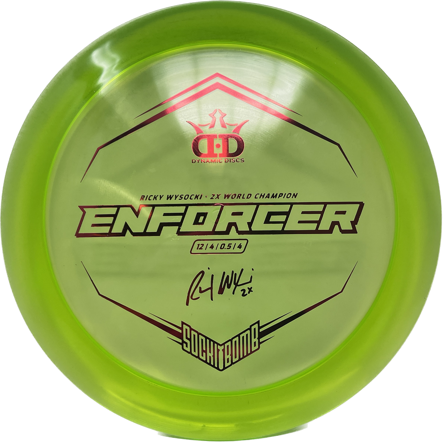 Ricky Wysocki Enforcer-Dynamic Discs-Foundation Disc Golf