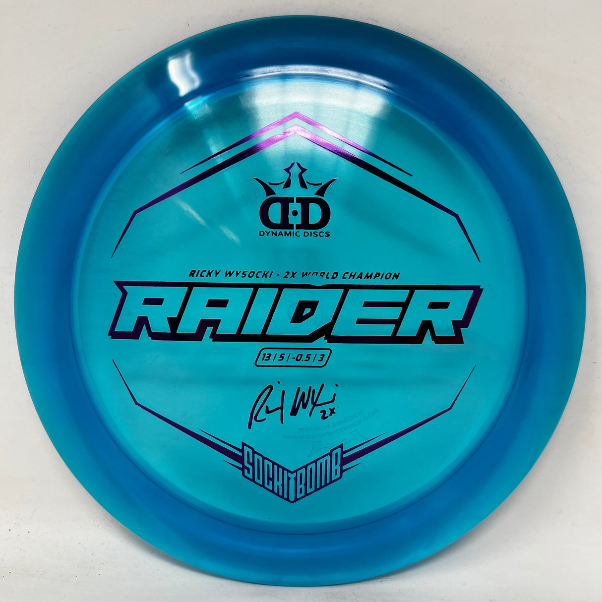 Ricky Wysocki Raider-Trilogy-Foundation Disc Golf