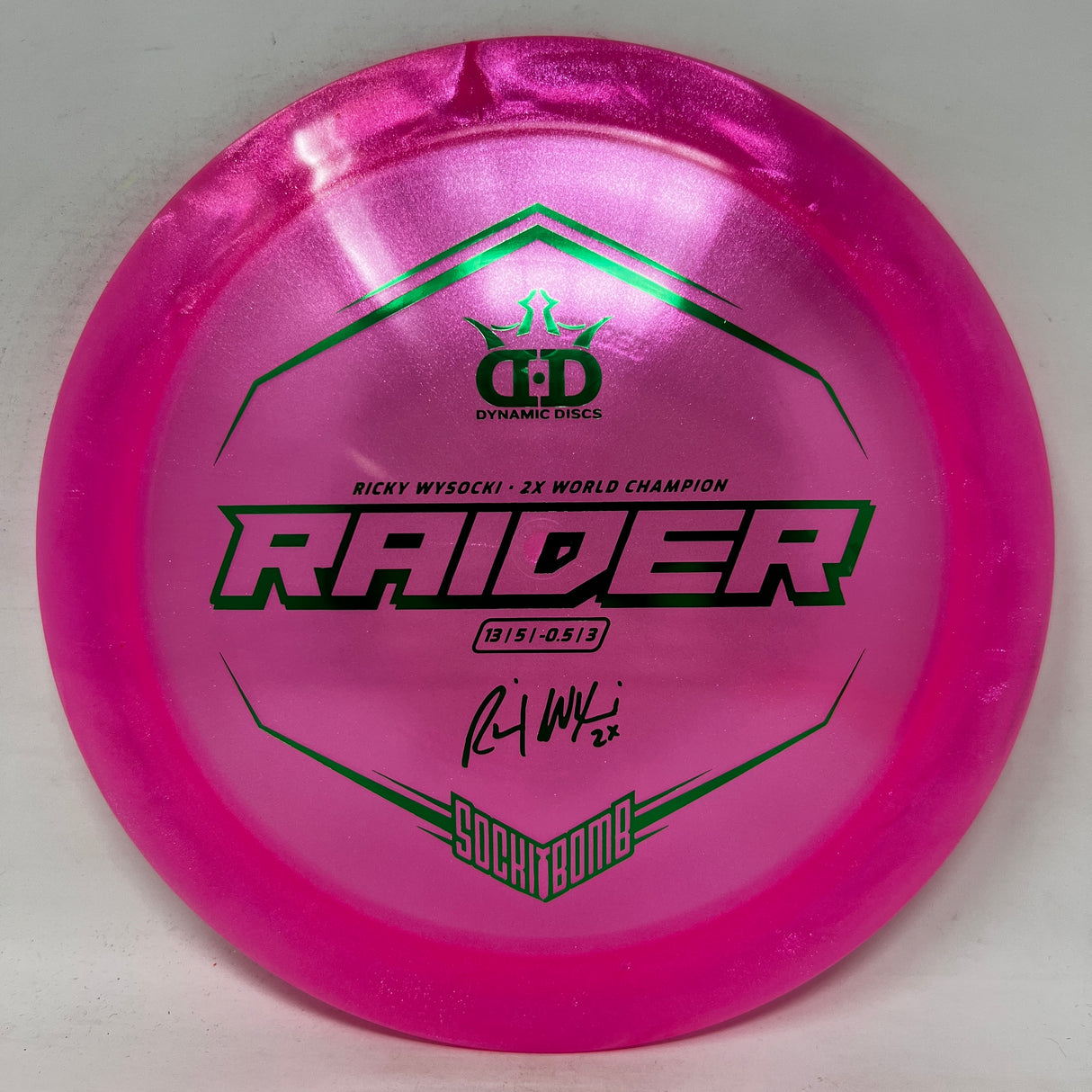 Ricky Wysocki Raider-Trilogy-Foundation Disc Golf