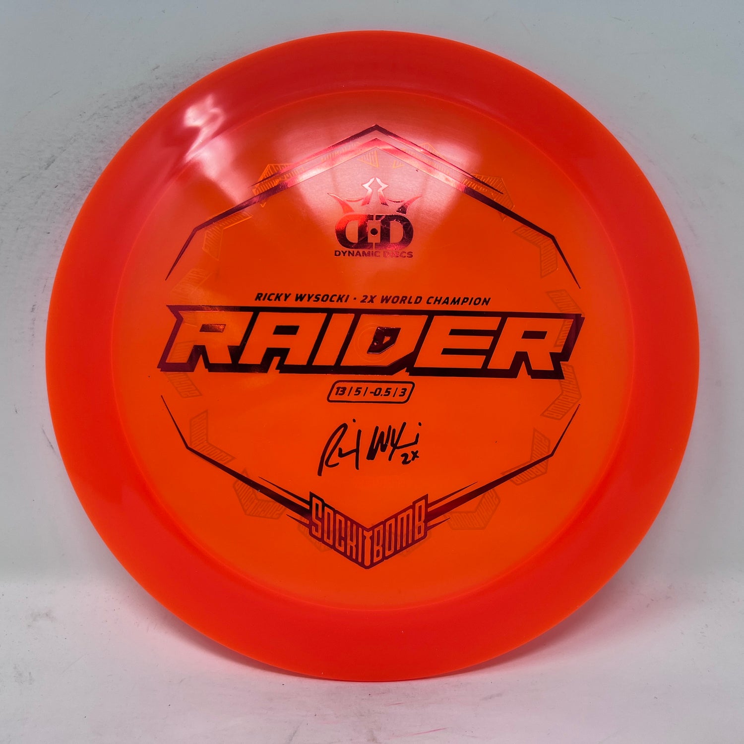 Ricky Wysocki Raider-Trilogy-Foundation Disc Golf