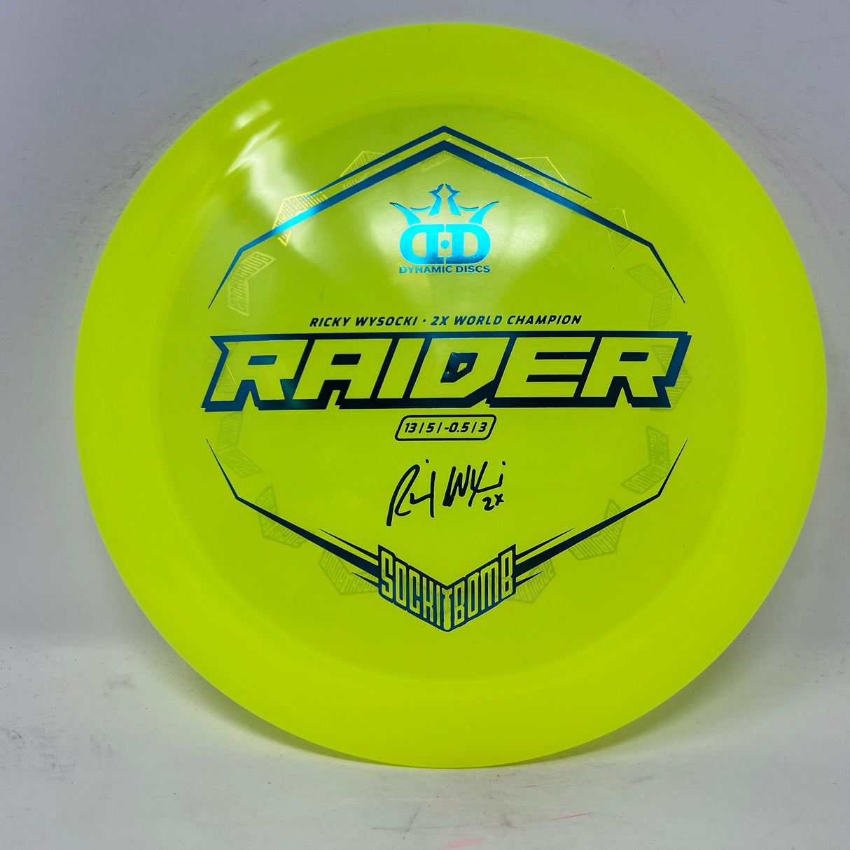 Ricky Wysocki Raider-Trilogy-Foundation Disc Golf