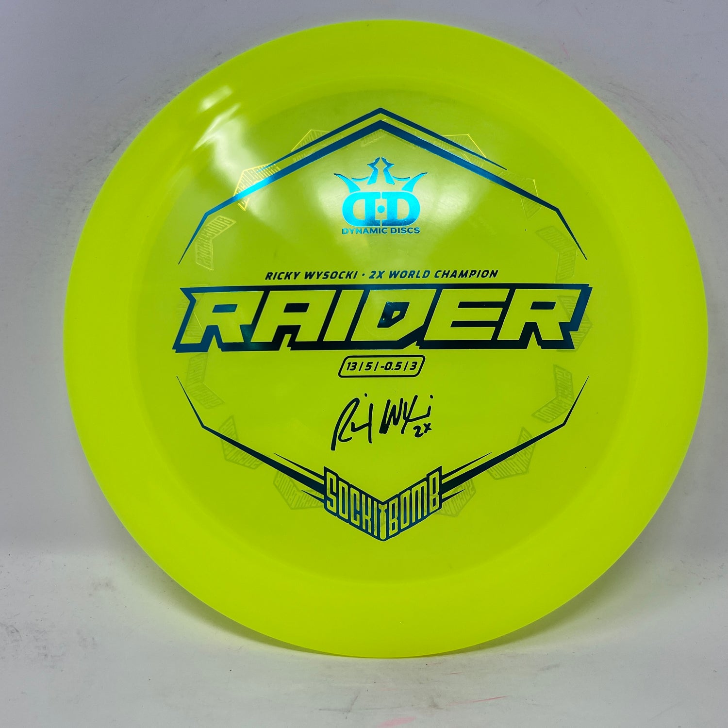 Ricky Wysocki Raider-Trilogy-Foundation Disc Golf