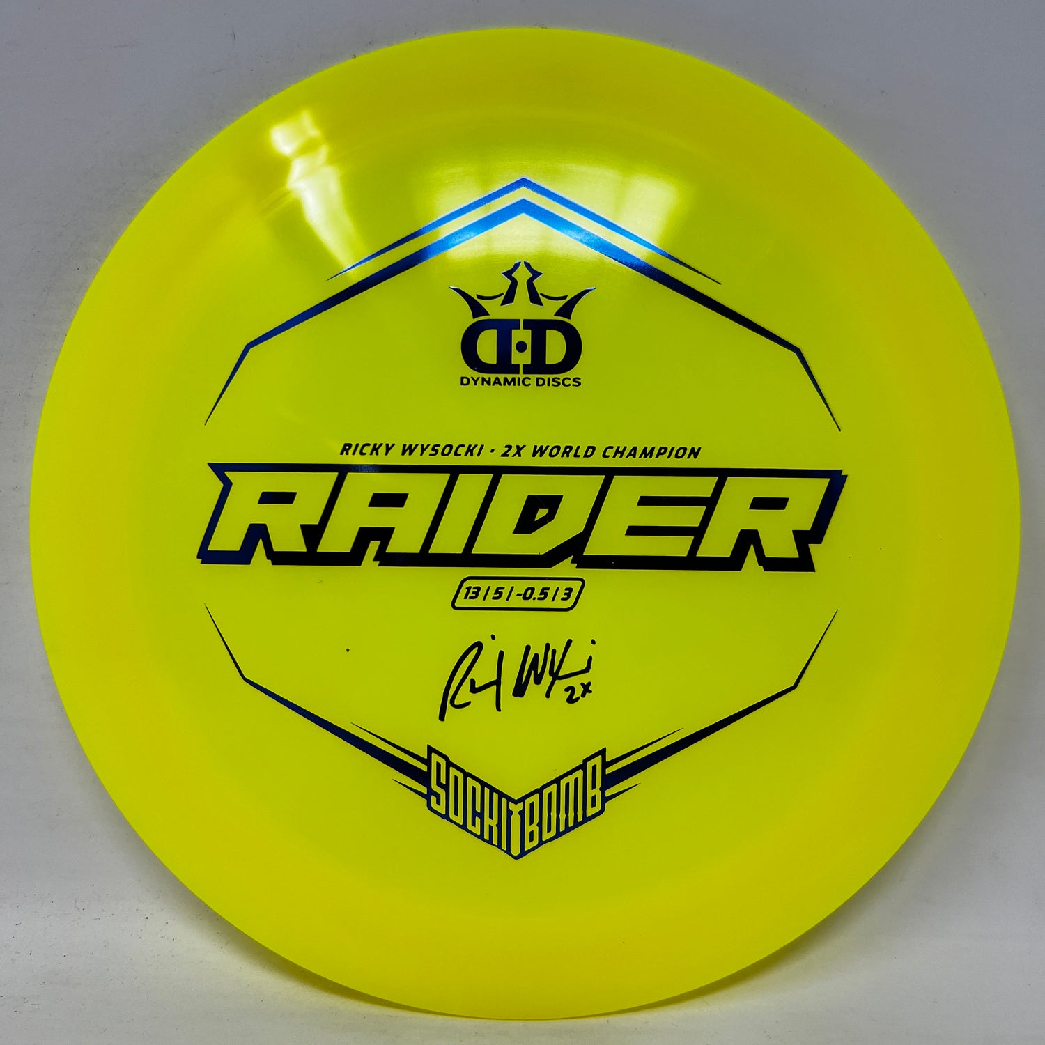 Ricky Wysocki Raider-Trilogy-Foundation Disc Golf