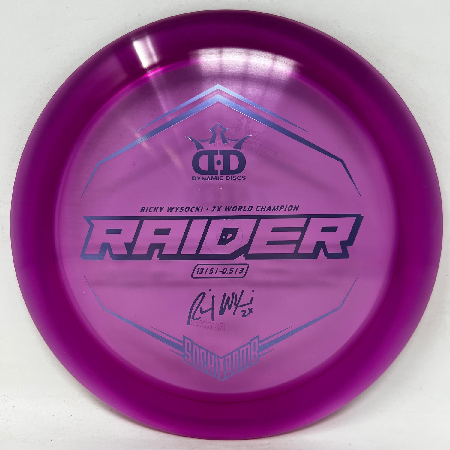 Ricky Wysocki Raider-Trilogy-Foundation Disc Golf