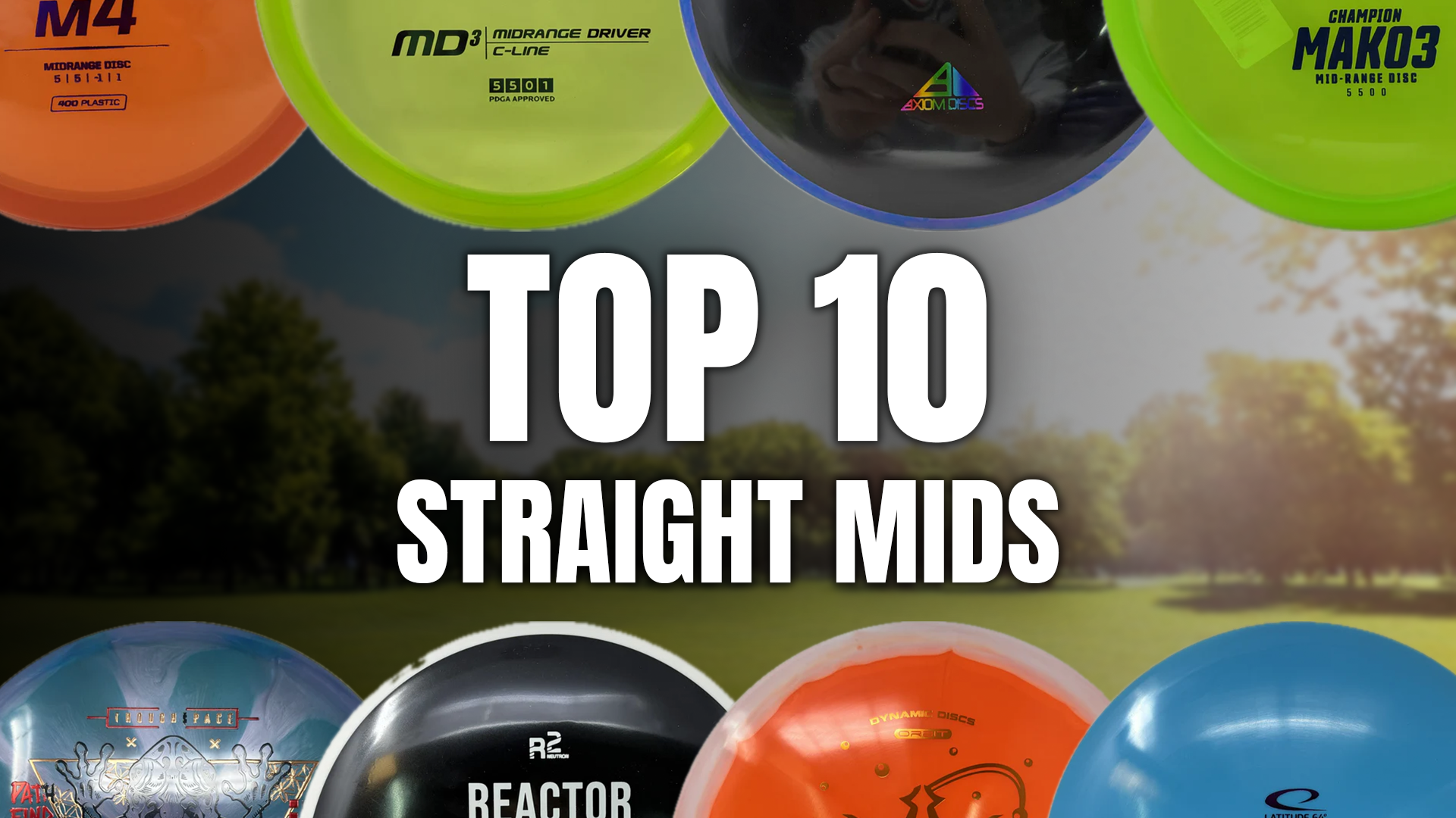 MICK FANNING Ｍサイズ 5 Straightest Flying Disc Golf Midrange (Top 10 Tested) – Foundation