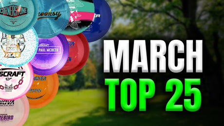 Most Popular Disc Golf Discs - March 2026