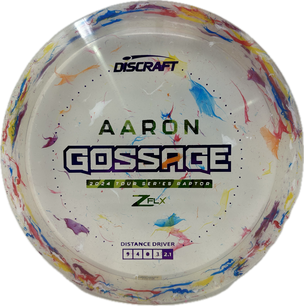2024 Aaron Gossage Raptor-Discraft-Foundation Disc Golf